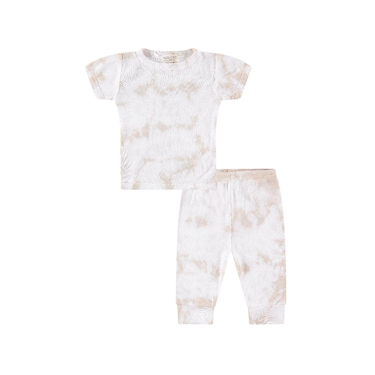 Eco Crystal Ribbed Tee and Legging Sets Oat