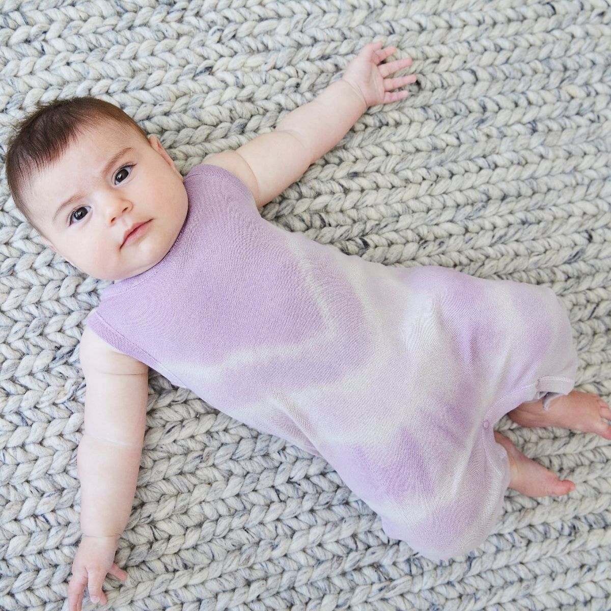 Tie Dye Tank Overall Lavender