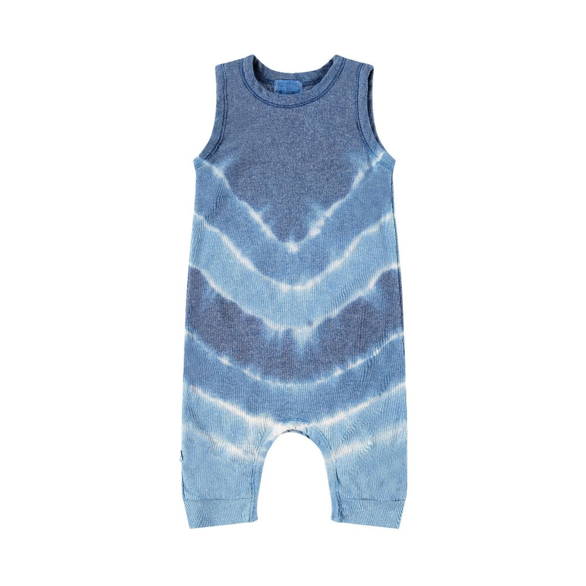 Tie Dye Tank Overall Navy