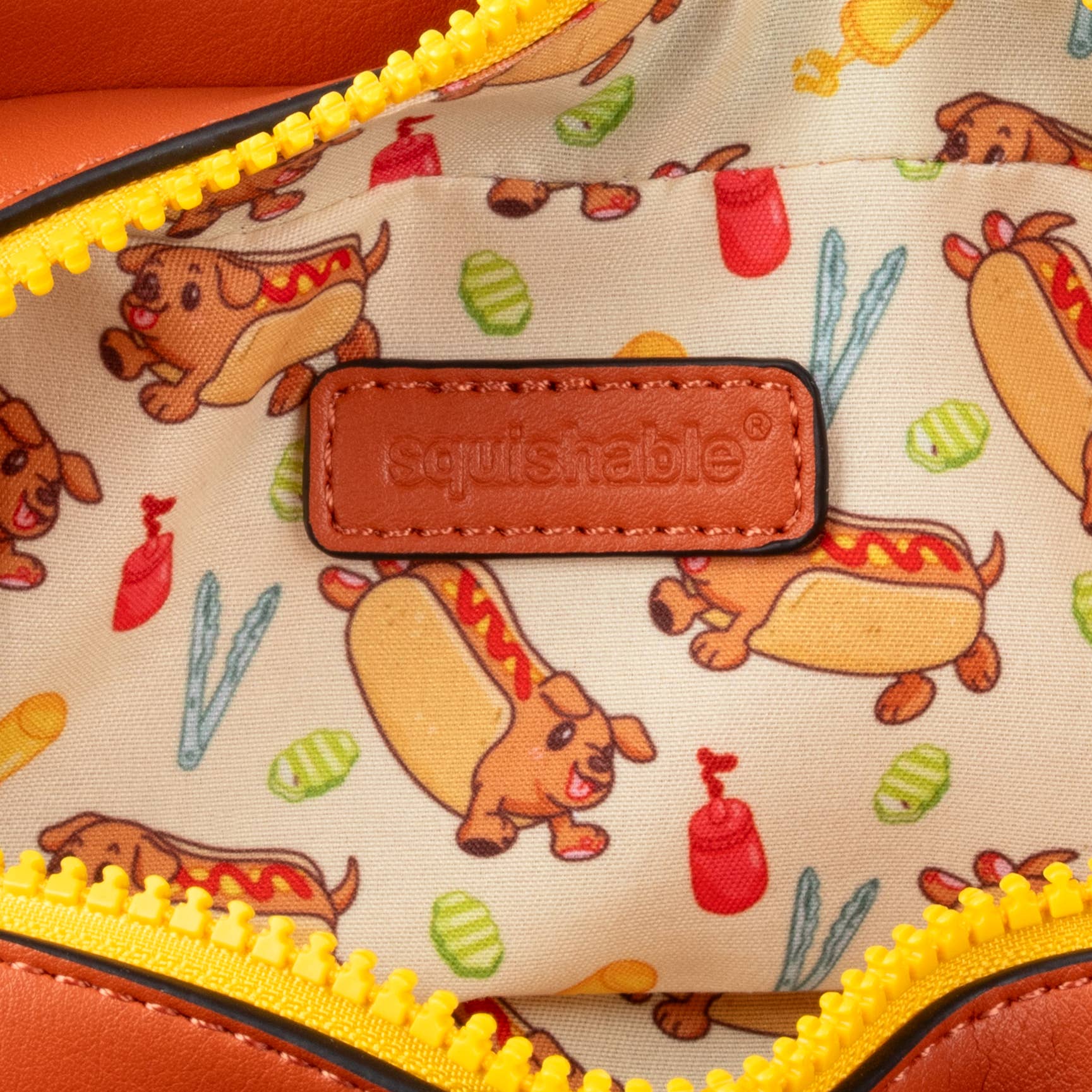Squishable - Hot Dog Dachshund Crossbody Purse