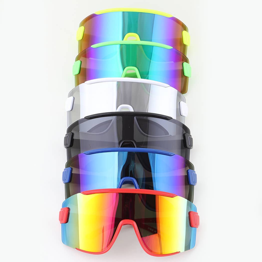 3AM BY H&D ACCESSORIES - KIDS Oversized Shield Sunglasses