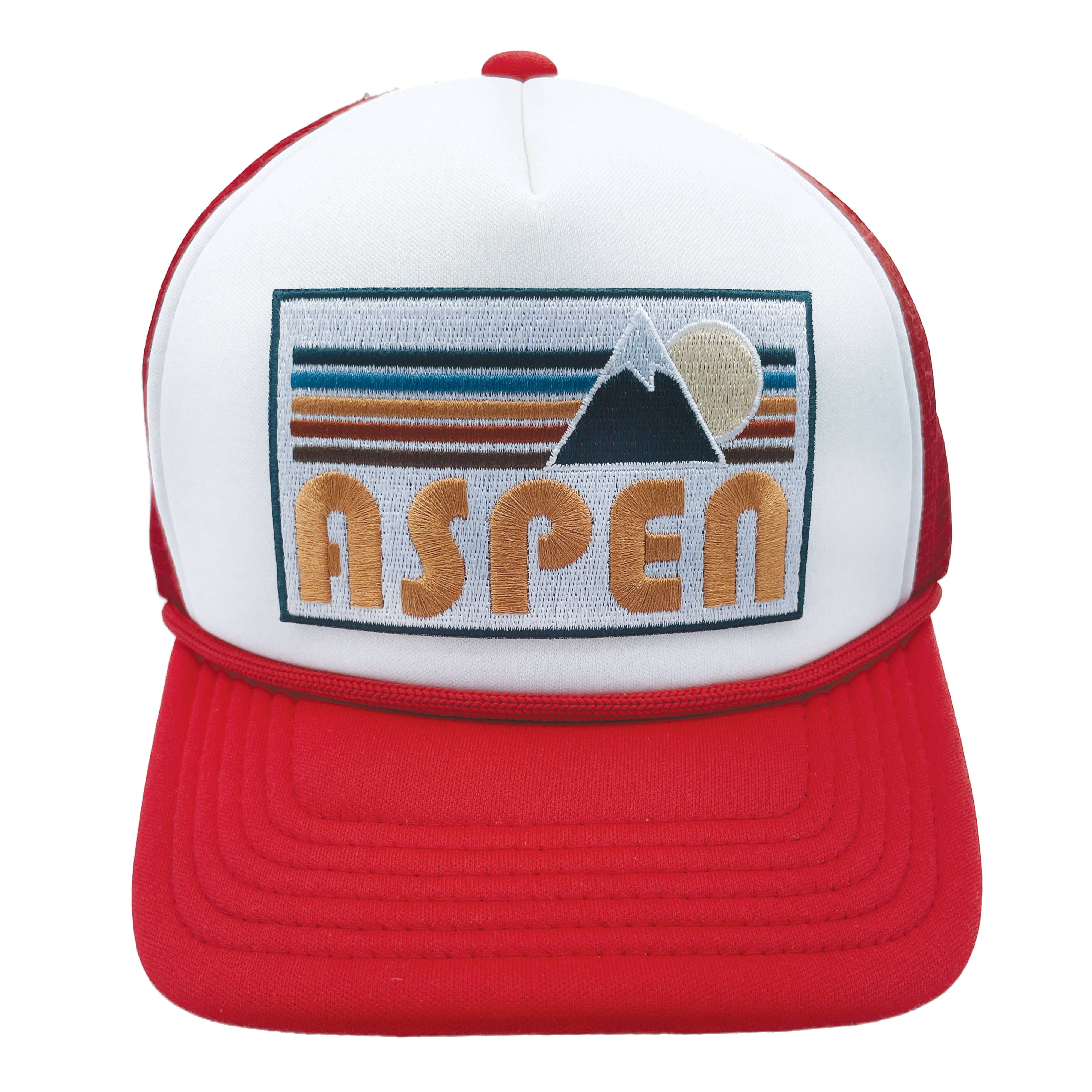 Hey Mountains - Kids Aspen, Colorado Trucker Hat