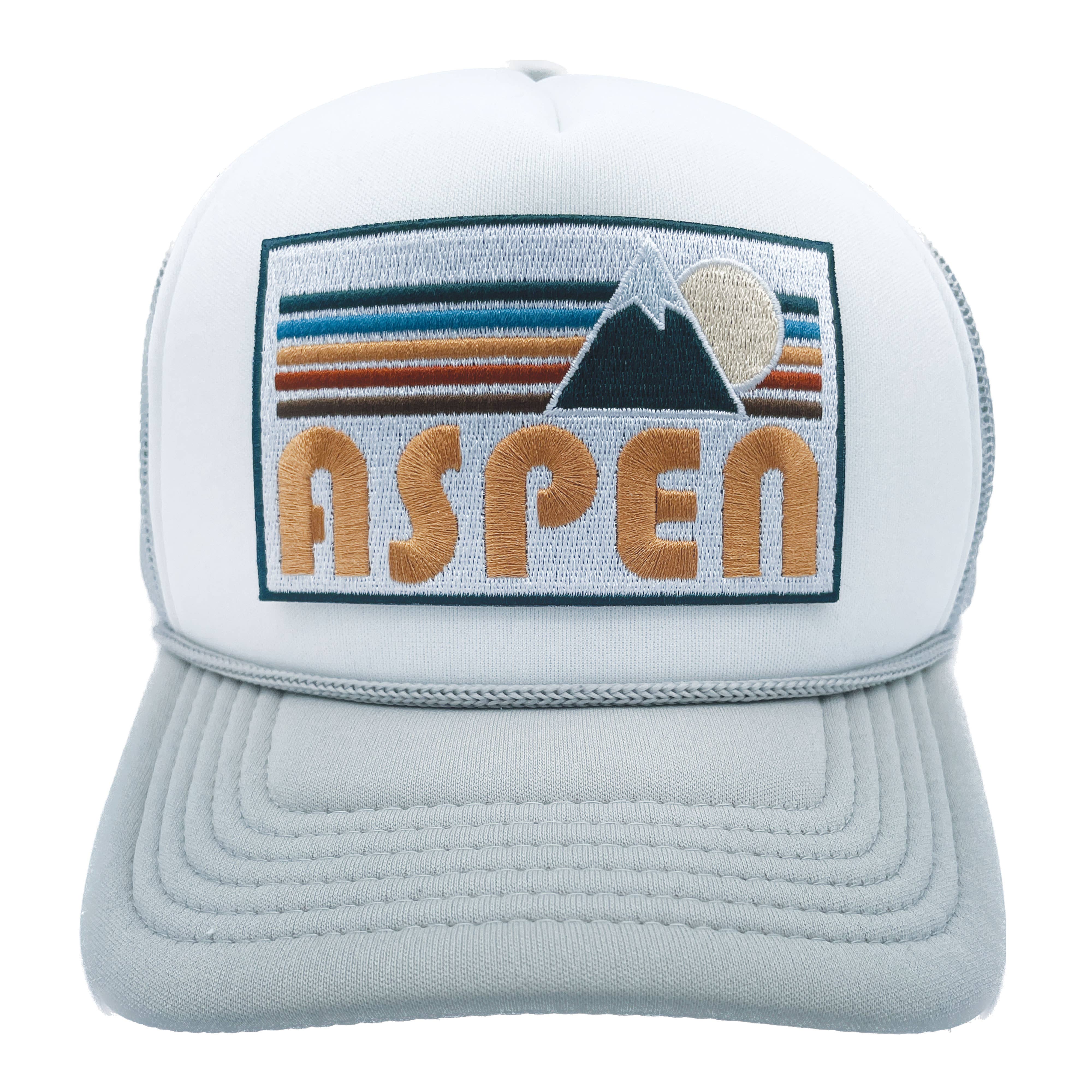 Hey Mountains - Kids Aspen, Colorado Trucker Hat