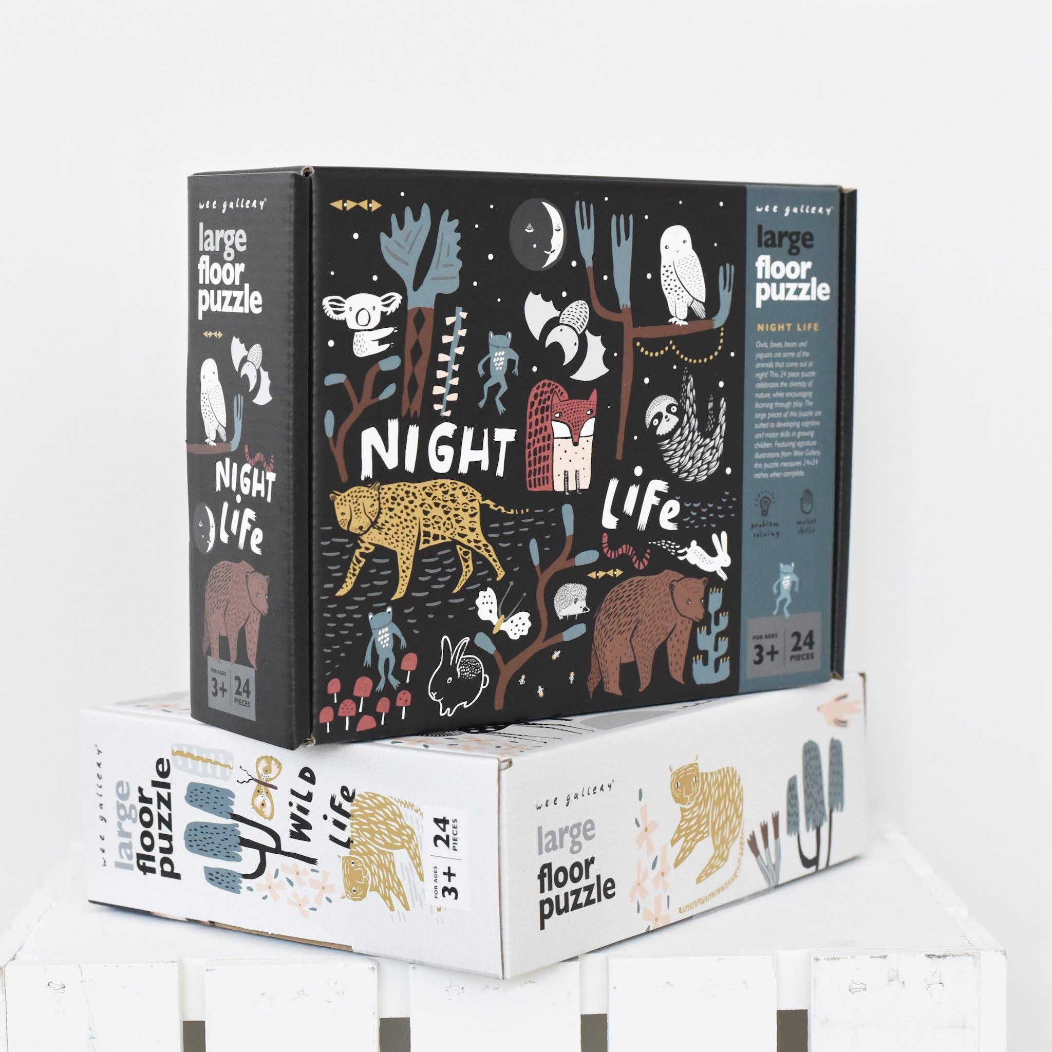Wee Gallery - Night Life Floor Puzzle