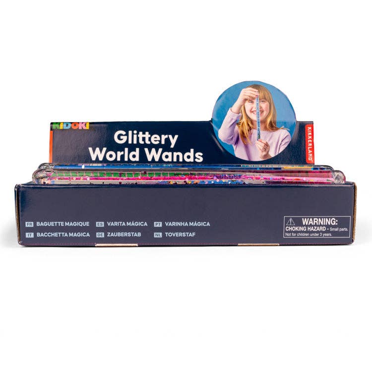 Kikkerland Design Inc - Glittery World Wands