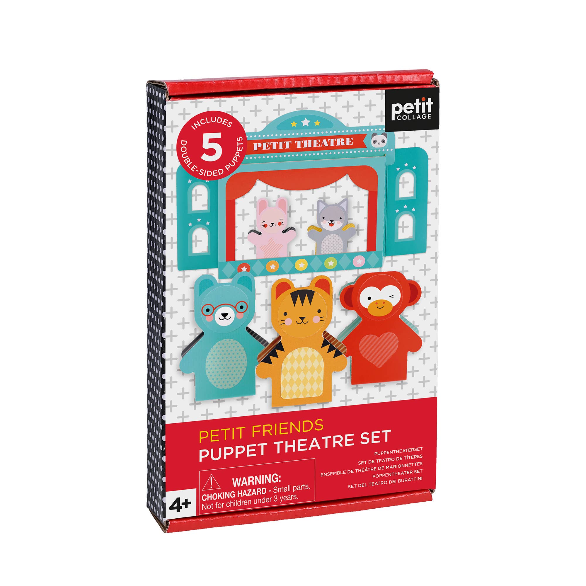Chronicle Books - Petit Friends Puppet Theatre Set
