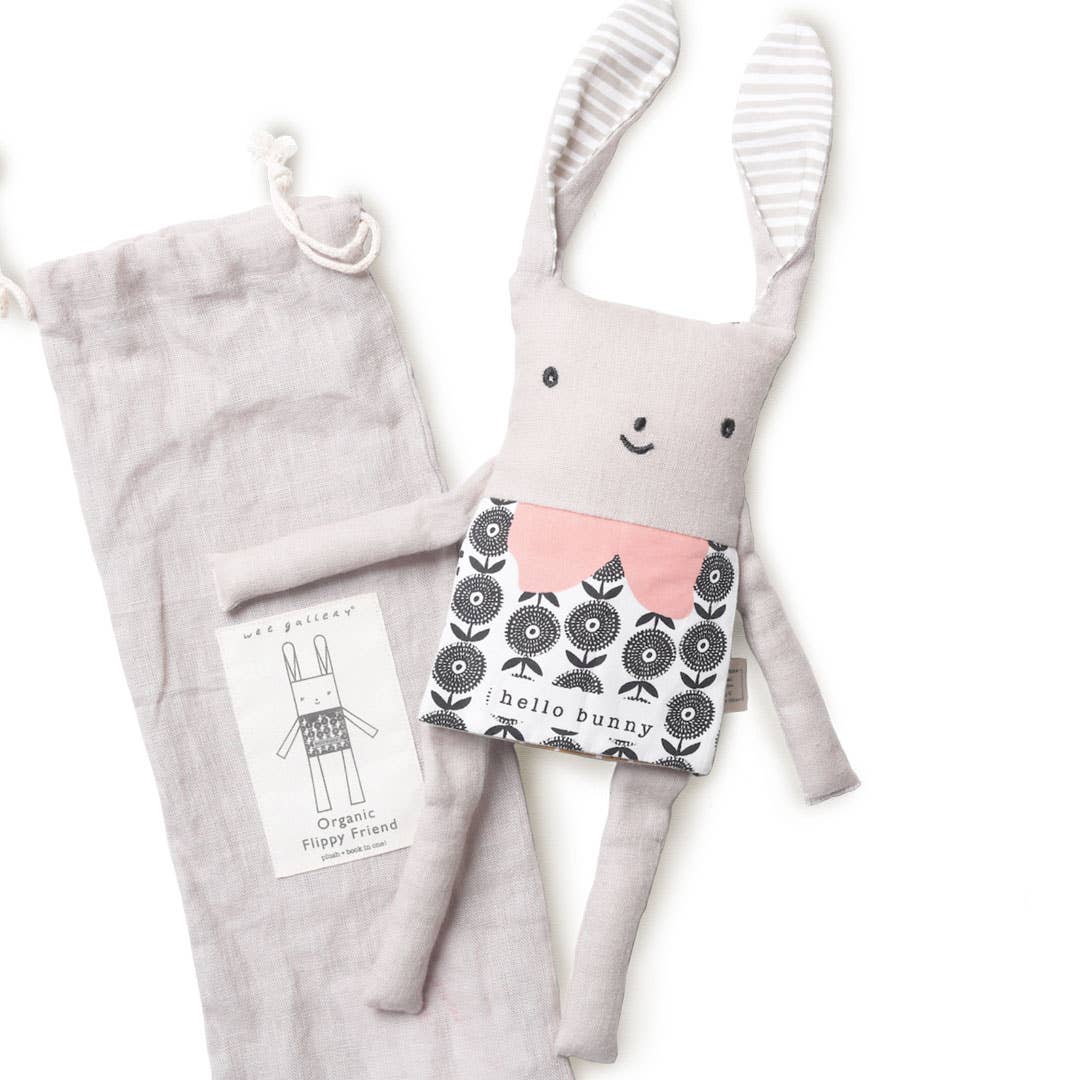 Wee Gallery - Bunny Flippy Friend