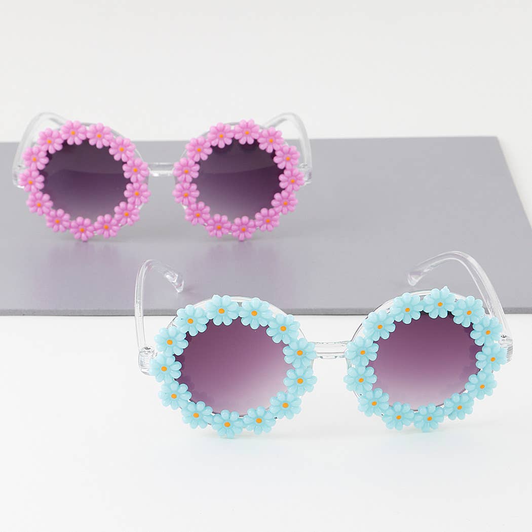3AM BY H&D ACCESSORIES - Cute Flower Tinted Sunglasses