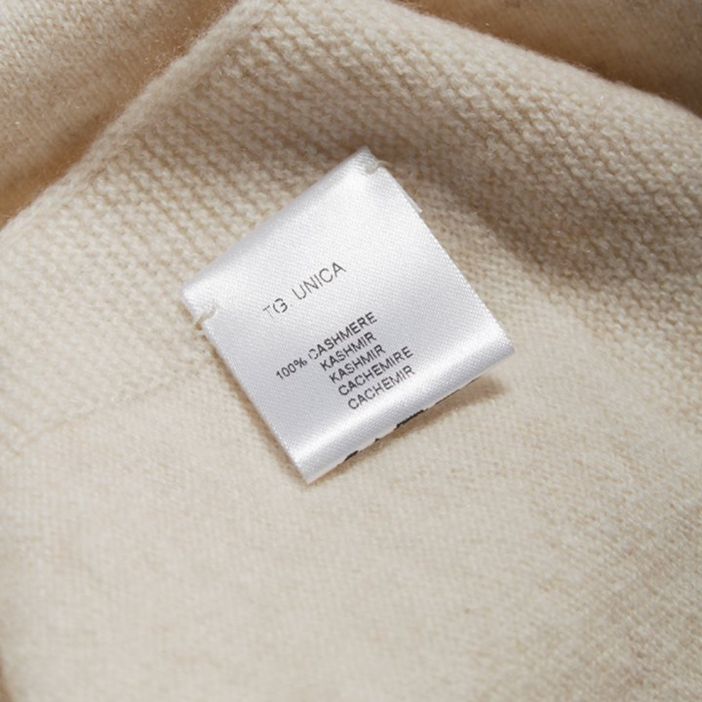 Luxury Cashmere blanket Naturale