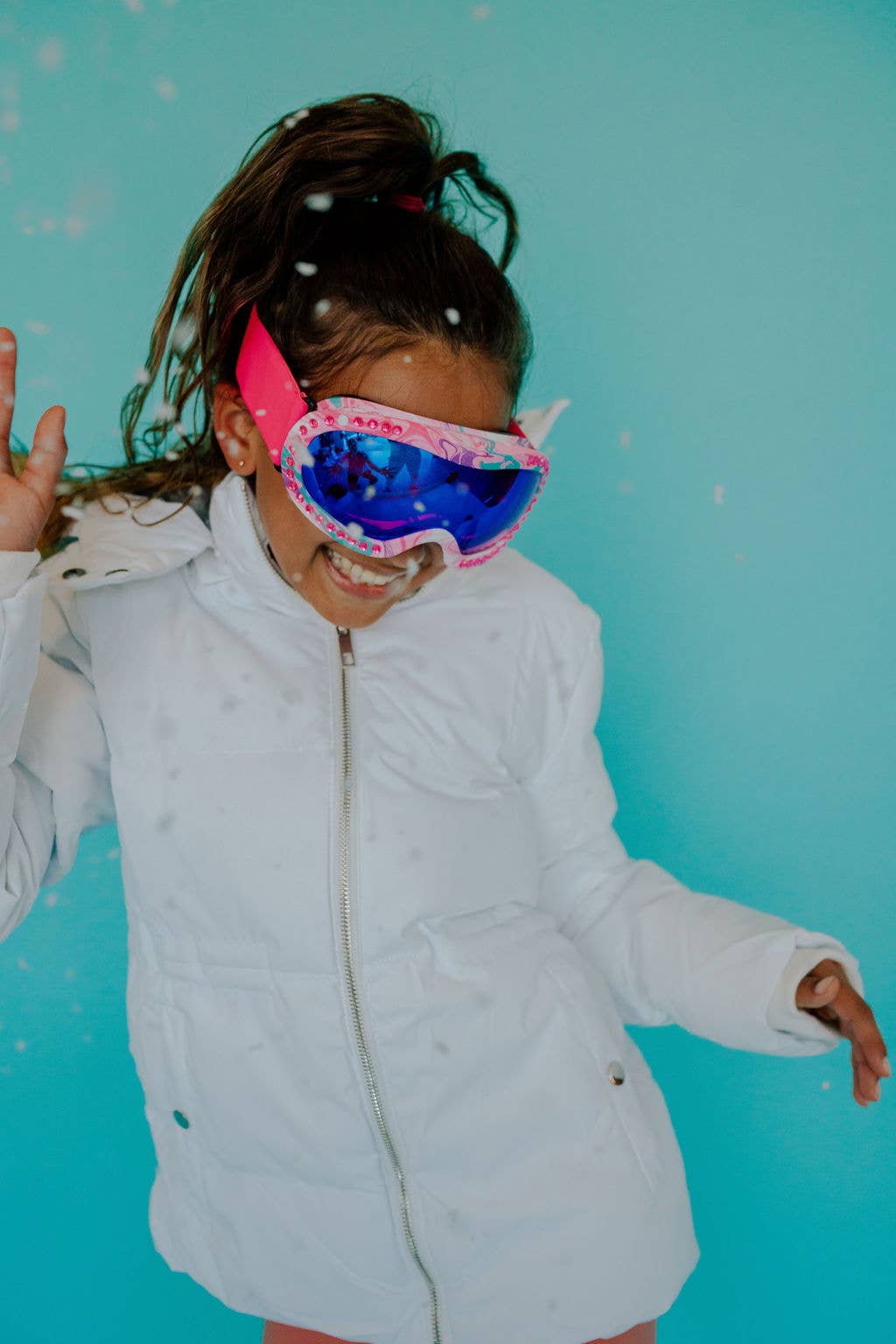 Bling2o - Swirls of Taffy | Kids Winter Ski Snow Goggle