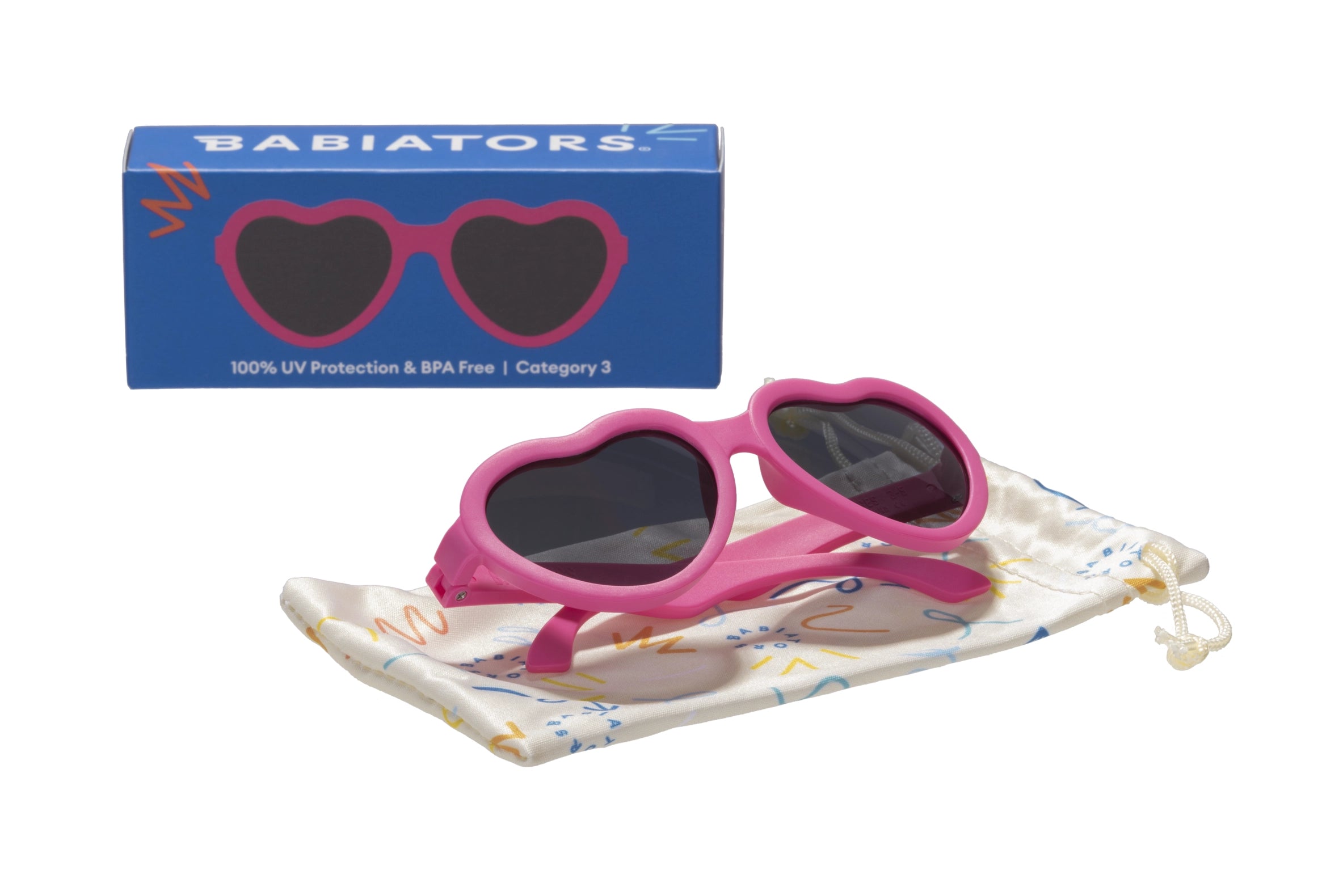 Original Heart Sunglasses Valentines Pink