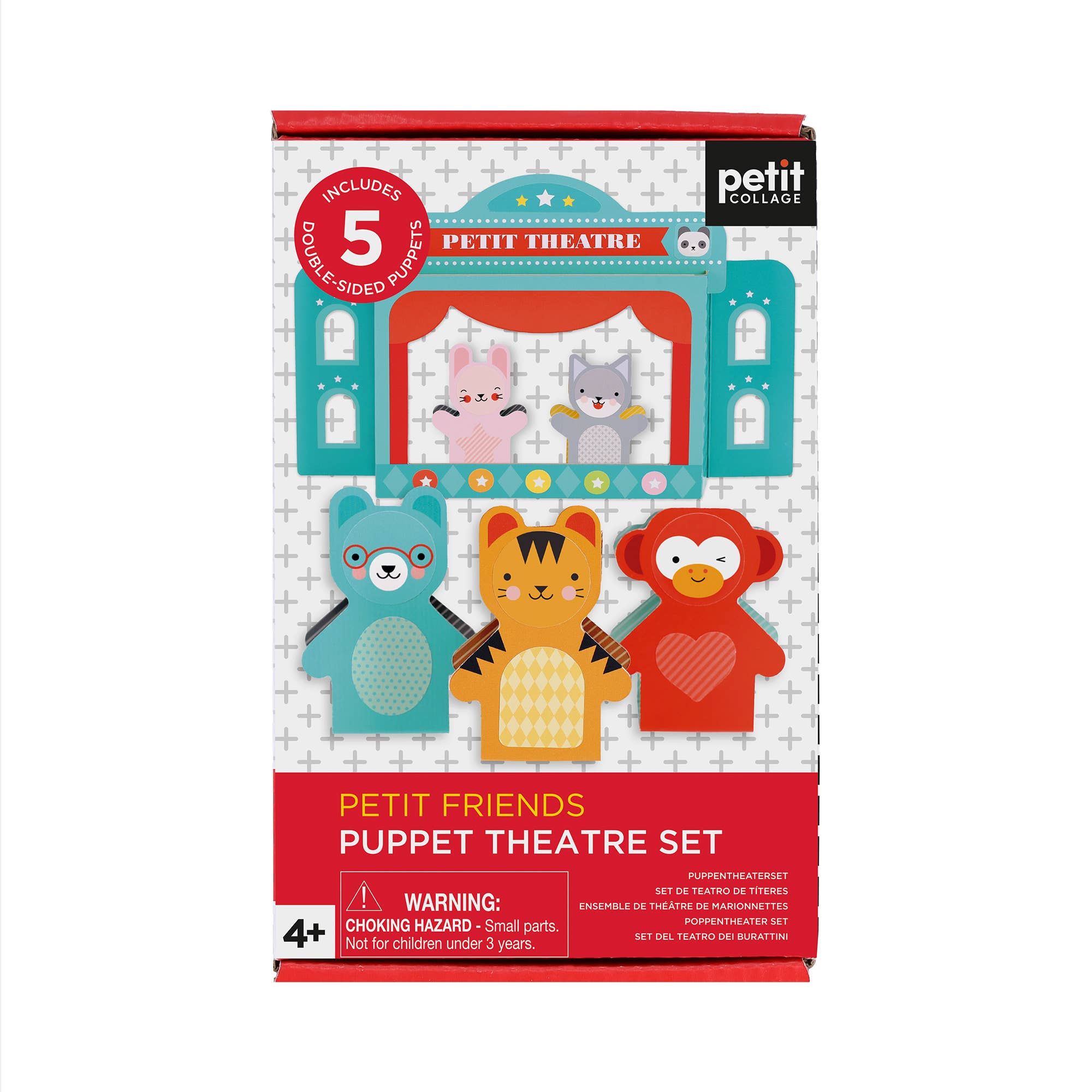 Chronicle Books - Petit Friends Puppet Theatre Set