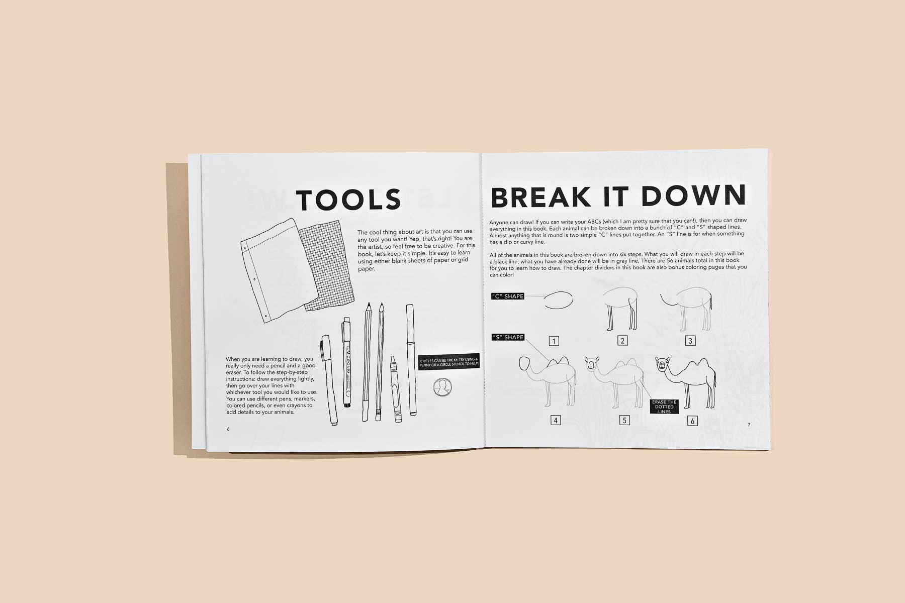 Paige Tate & Co. - All The Animals: A How to Draw Art Book for Kids