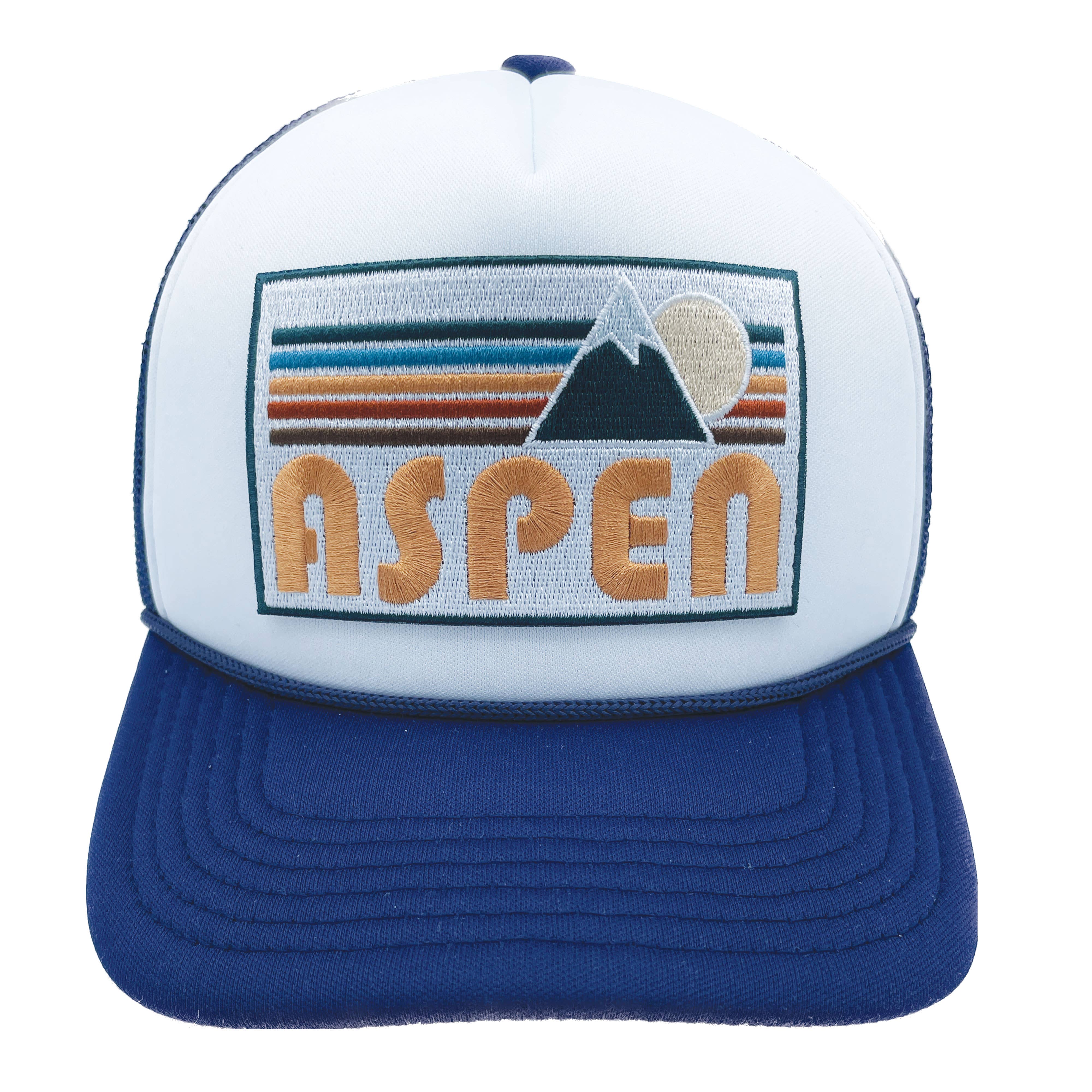 Hey Mountains - Kids Aspen, Colorado Trucker Hat