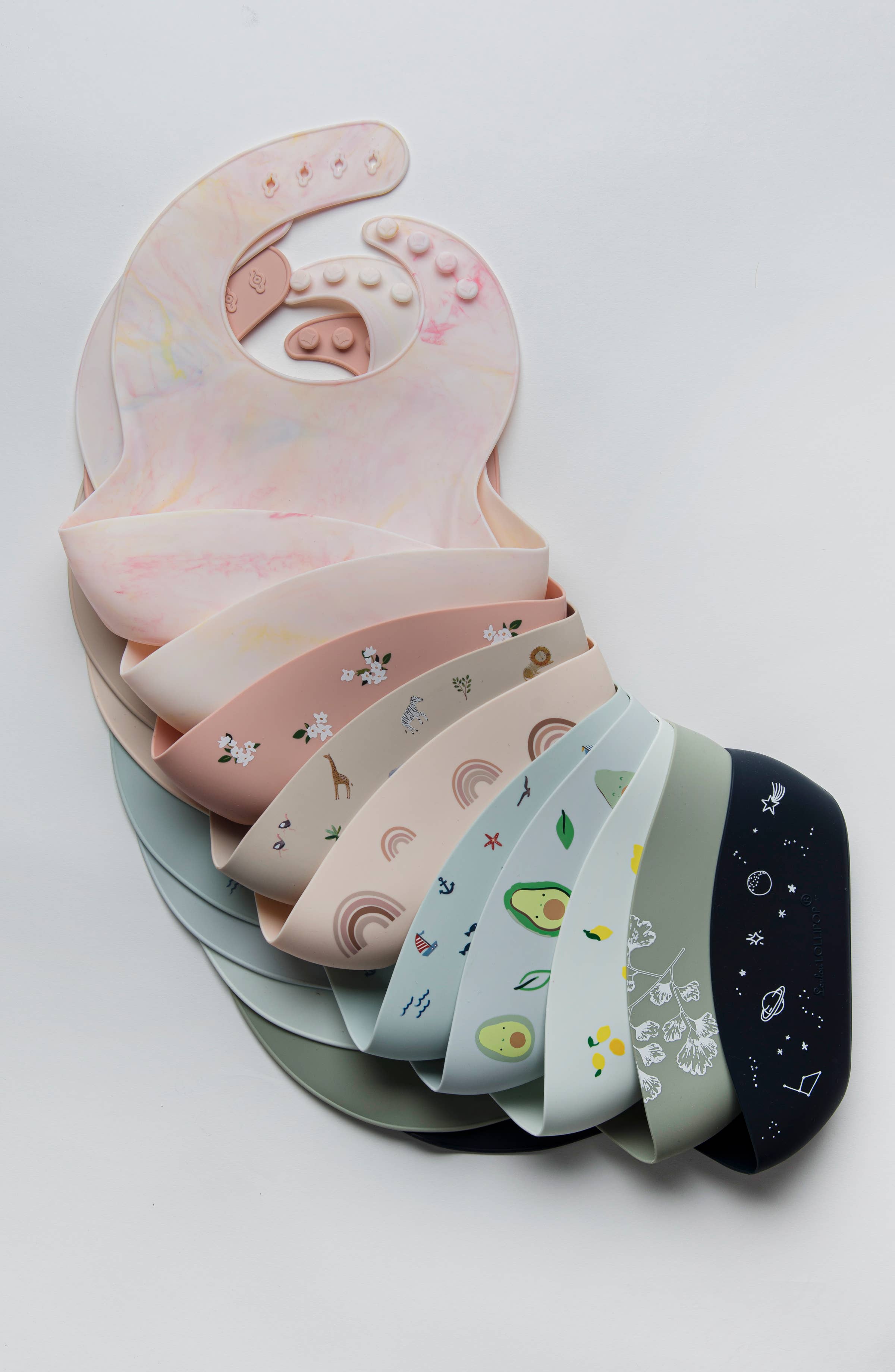 Loulou Lollipop - Silicone Bib Printed