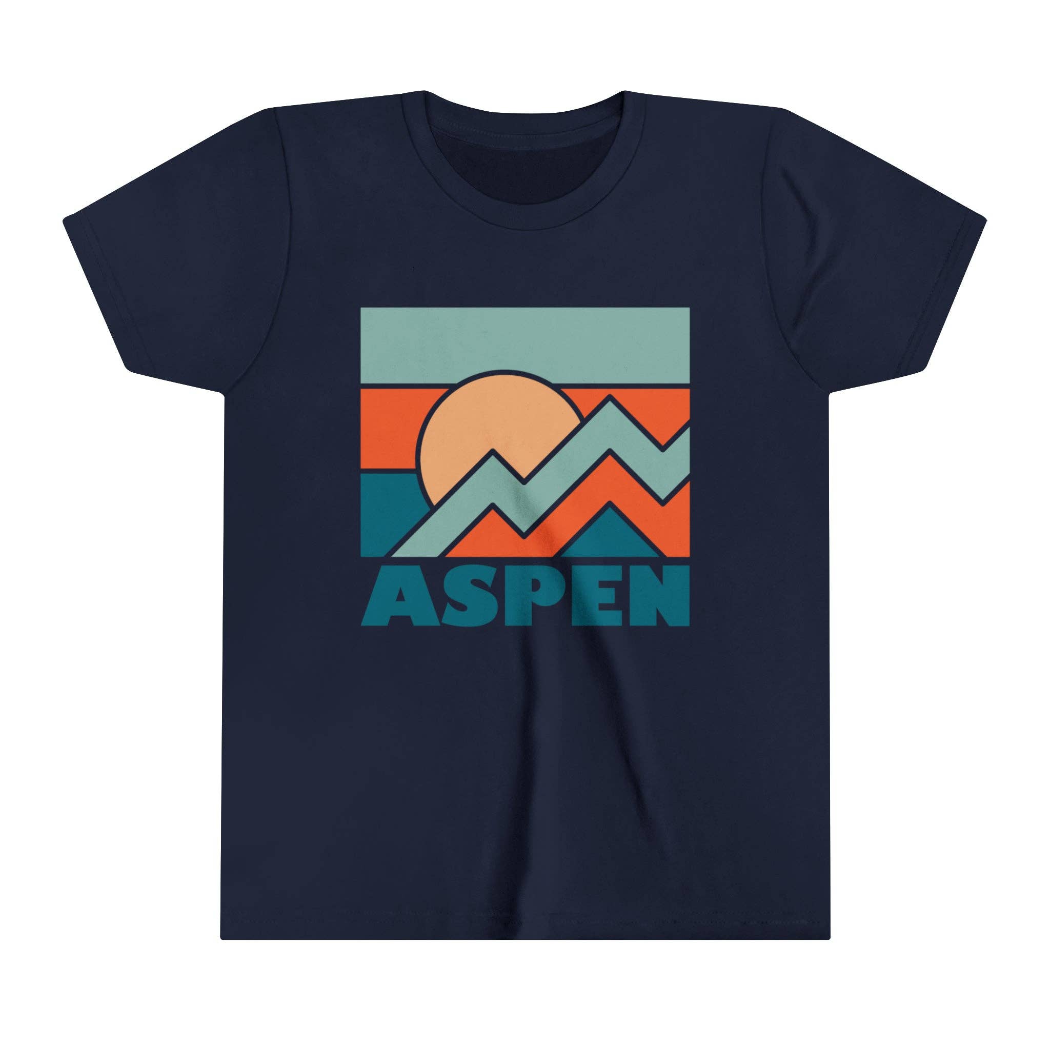 Hey Mountains - Aspen, Colorado Youth T-Shirt - Kids Aspen Shirt