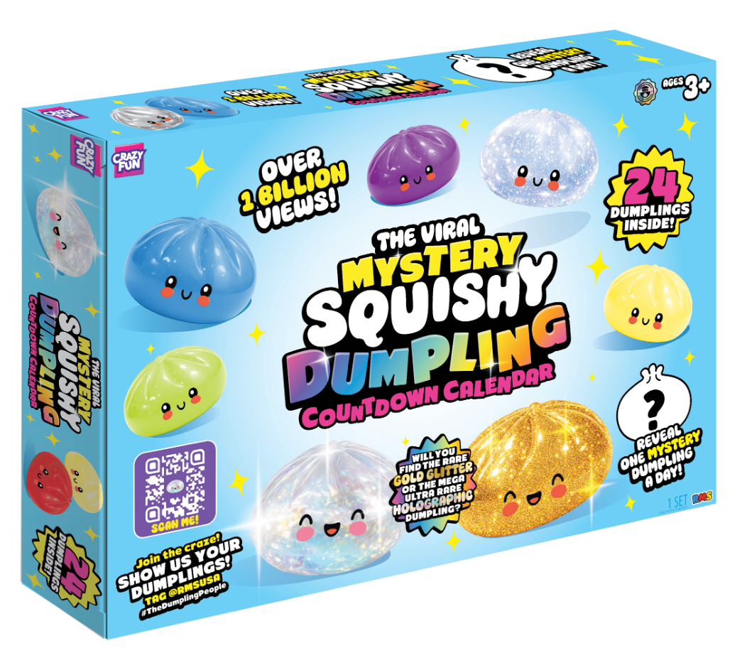 Showcase - RMS® Crazy Fun™ Dumpling Advent Squishy Calendar 2026 24pc