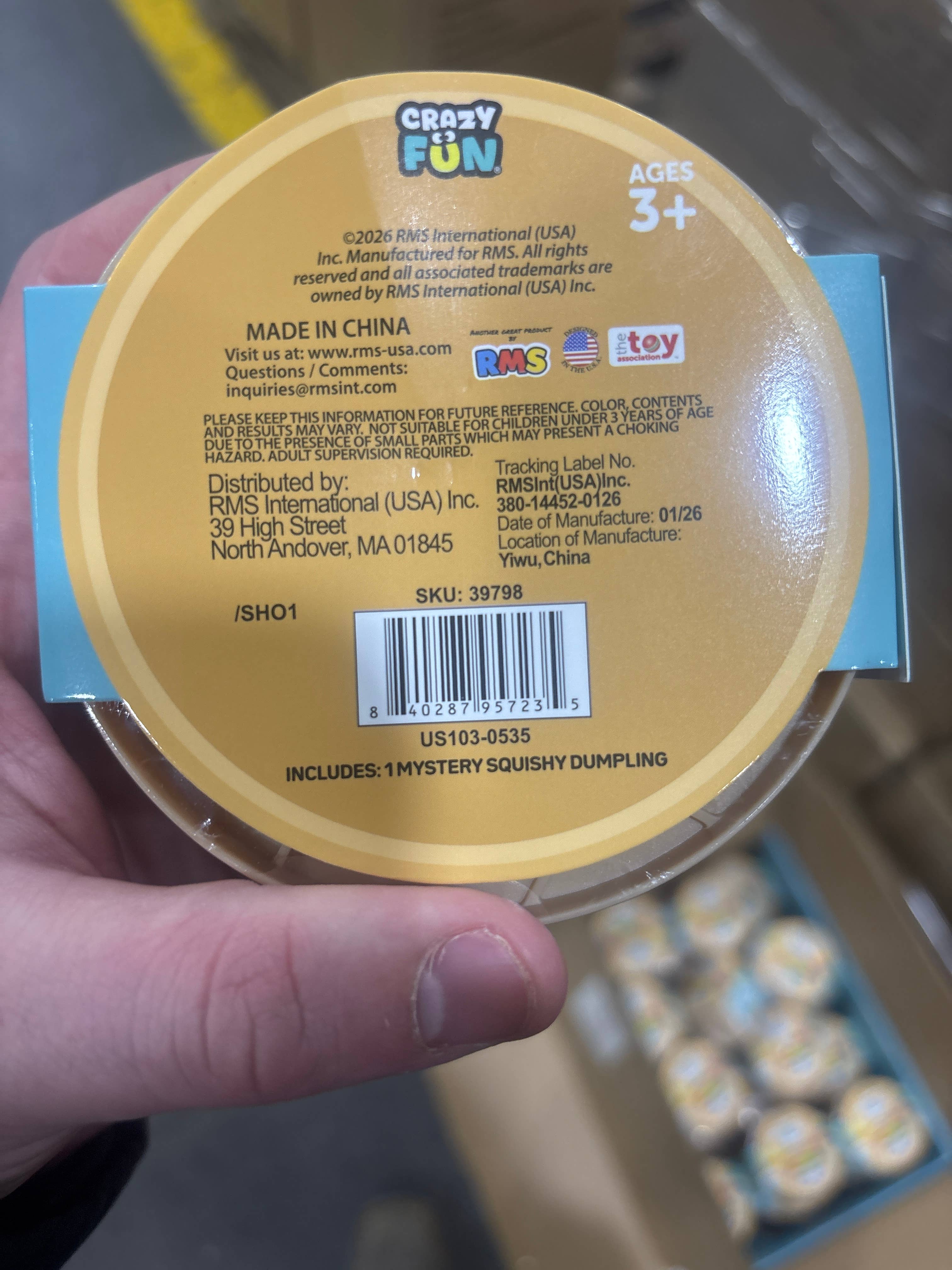 Showcase - Crazy Fun Official RMS Mystery Bao Bun – Rare Rainbow Chase
