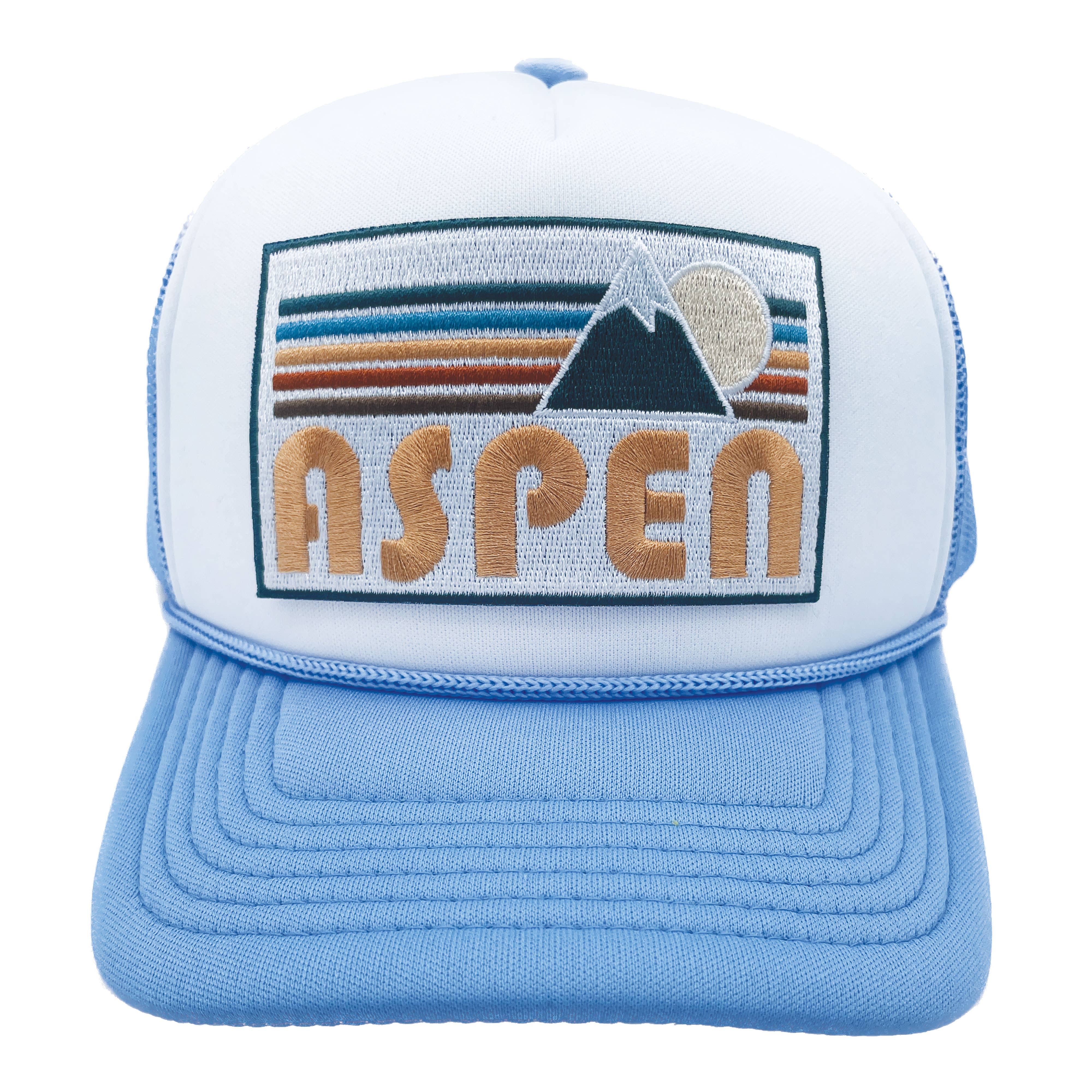 Hey Mountains - Kids Aspen, Colorado Trucker Hat