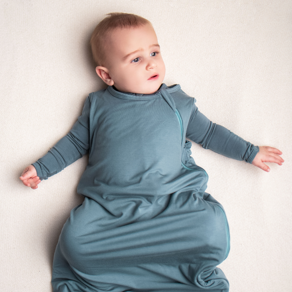 Bamboo Sleep Sack Stone Blue