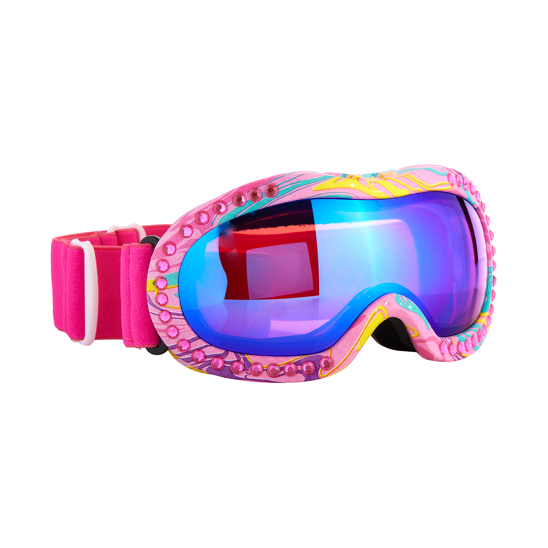 Bling2o - Swirls of Taffy | Kids Winter Ski Snow Goggle