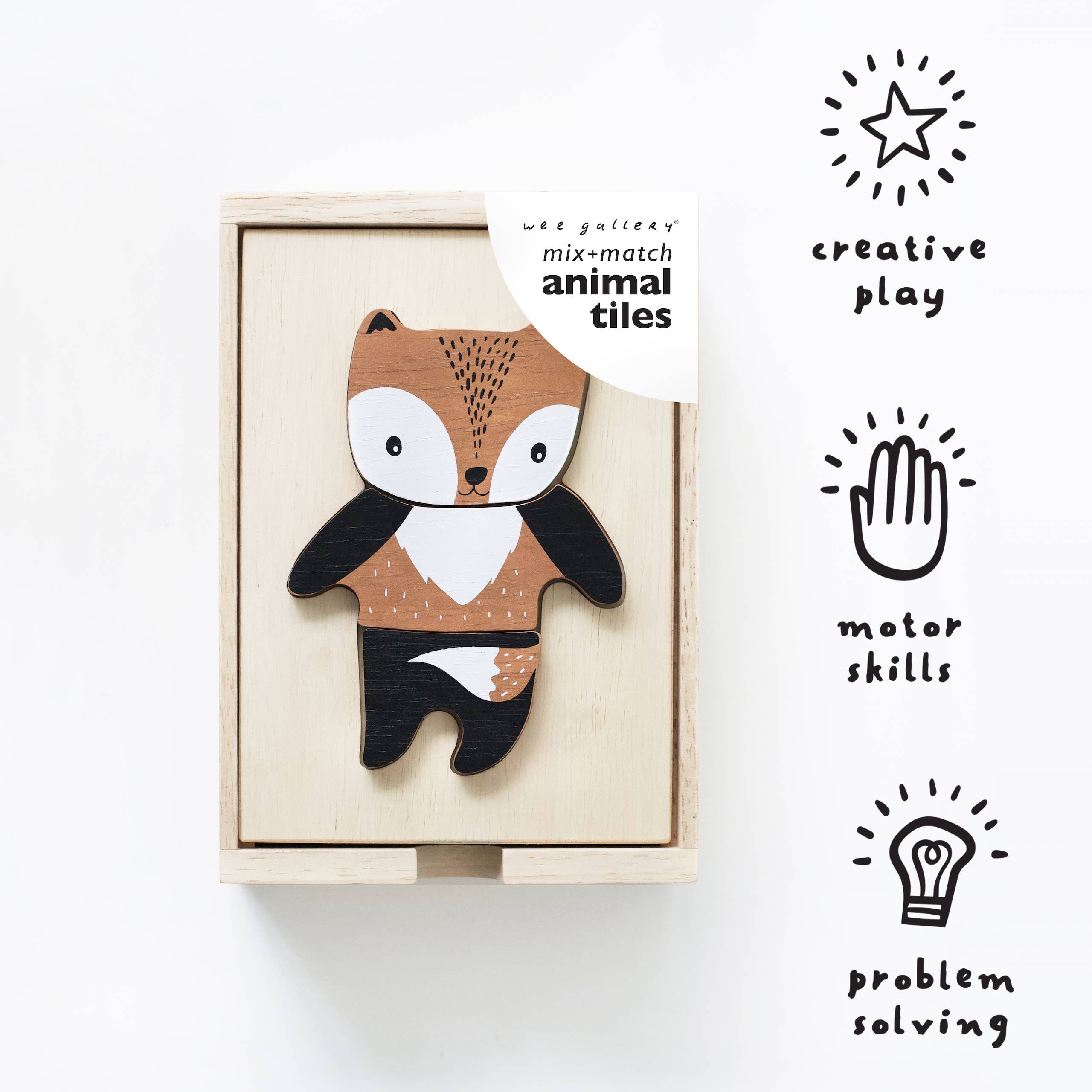 Wee Gallery - Mix & Match Animal Tiles