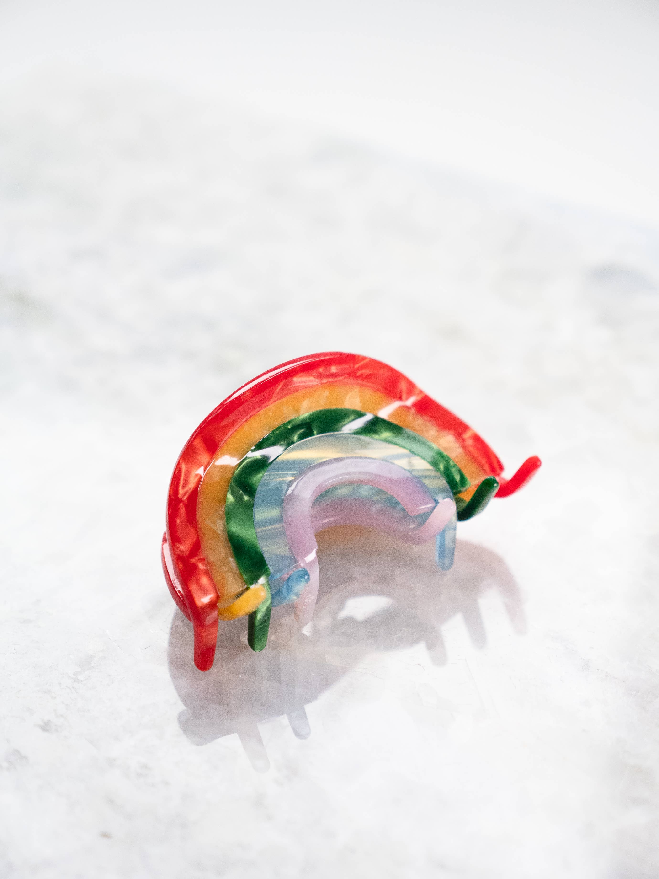 Haven - Eco Friendly Rainbow Hair Clip, Medium