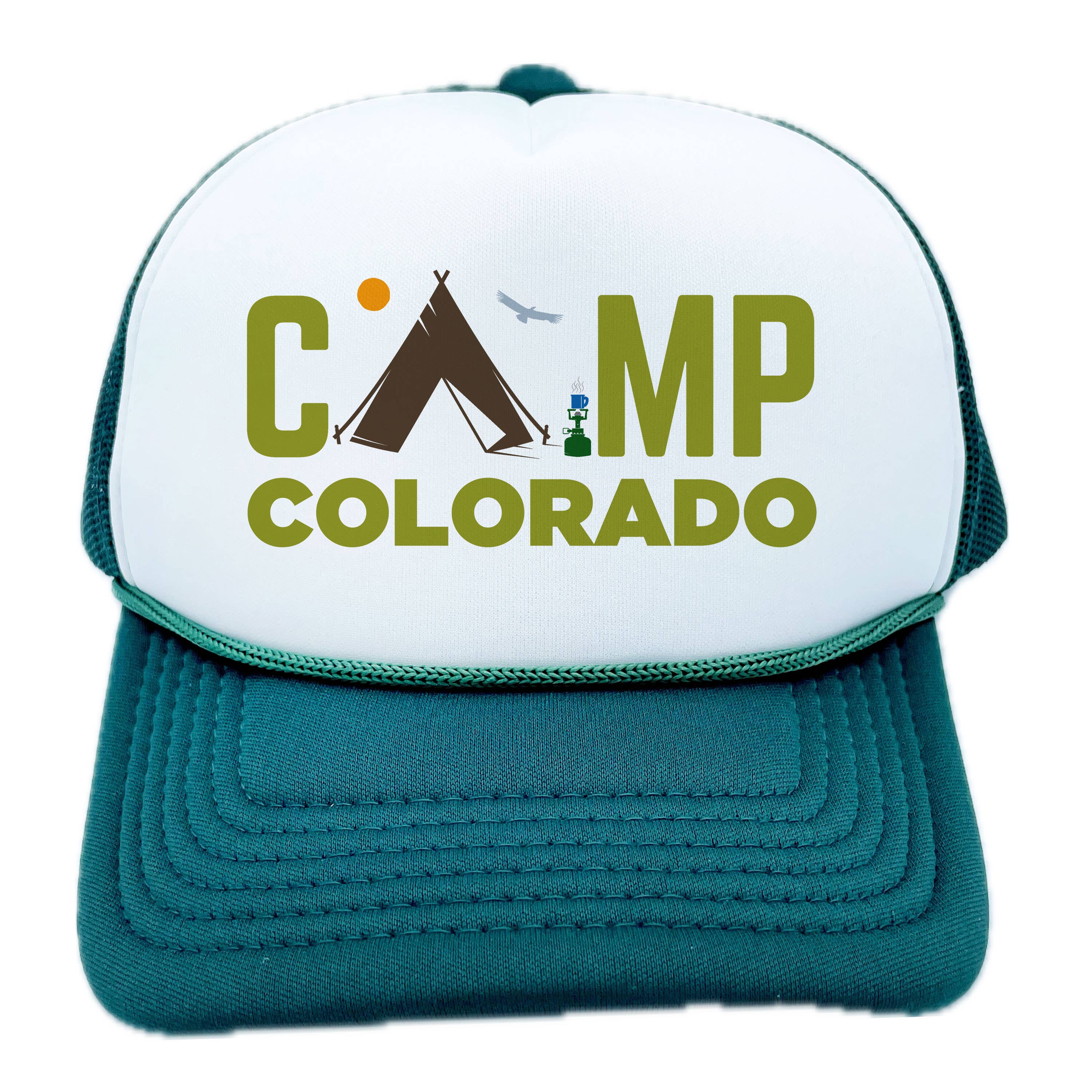Hey Mountains - Kids' Colorado Hat Camping