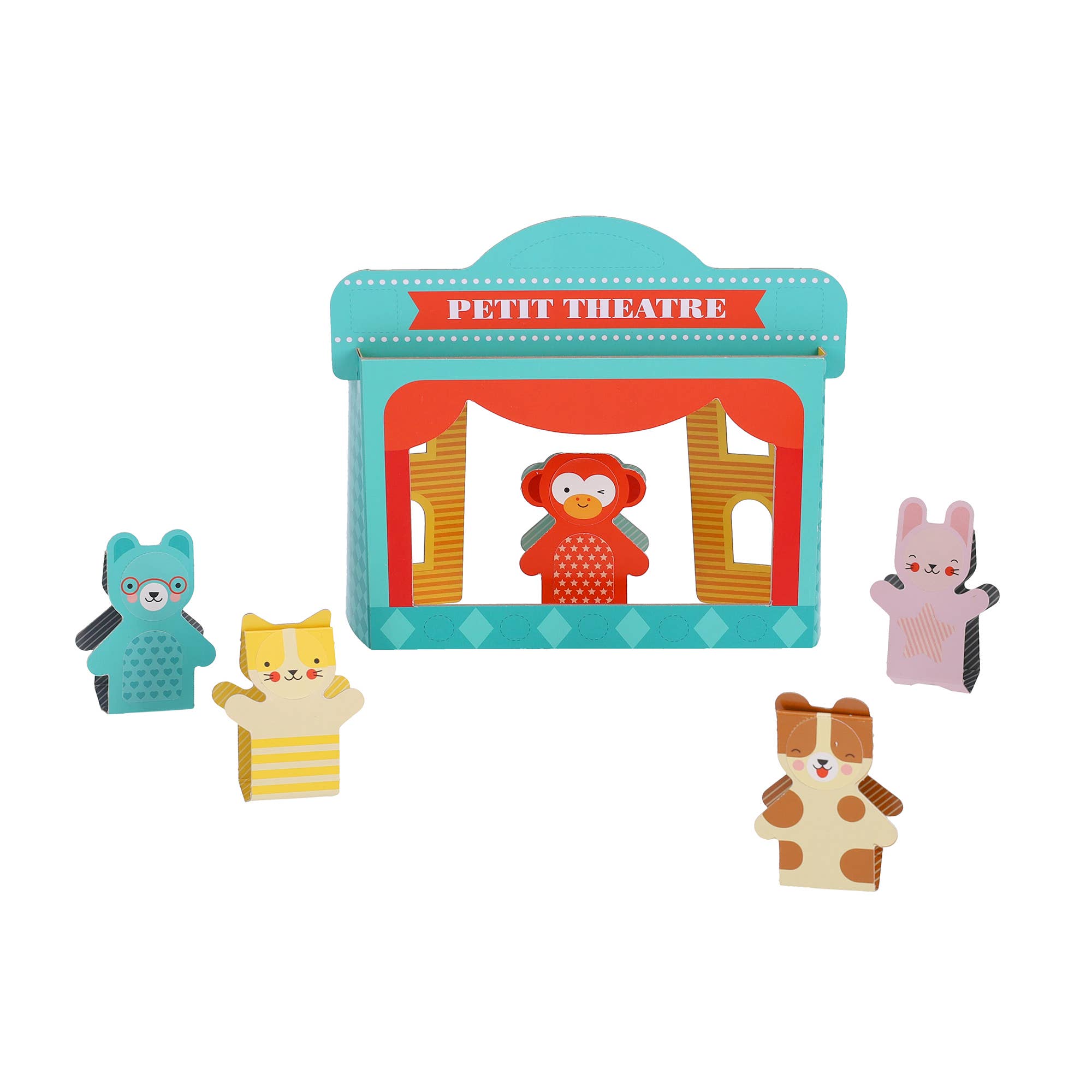 Chronicle Books - Petit Friends Puppet Theatre Set