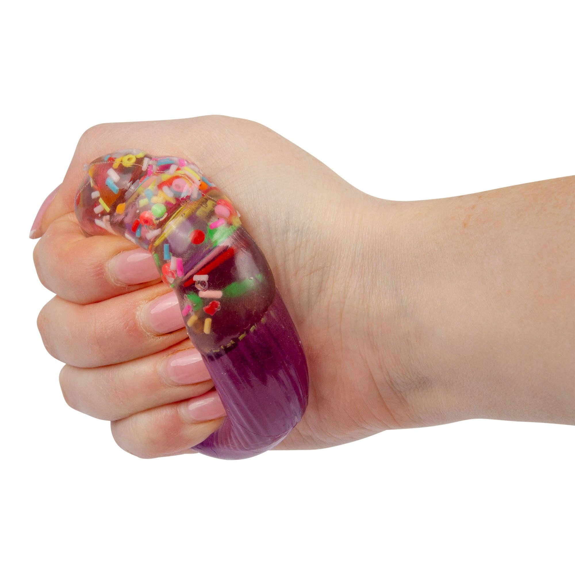 Showcase - Scrunchems® Sugar Cupcake Squishy Fidget Toy 1pc Color Ship