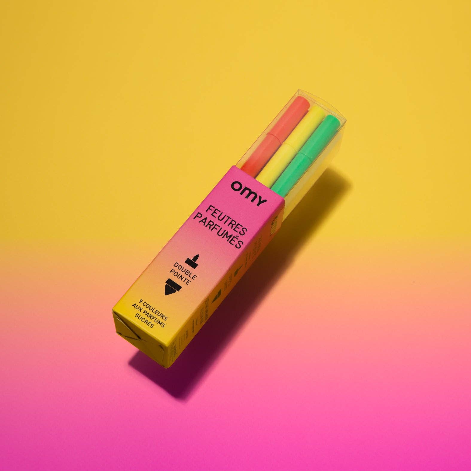 OMY - 9 SCENTED MARKERS