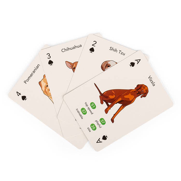Kikkerland Design Inc - Paws & Play Playing Cards