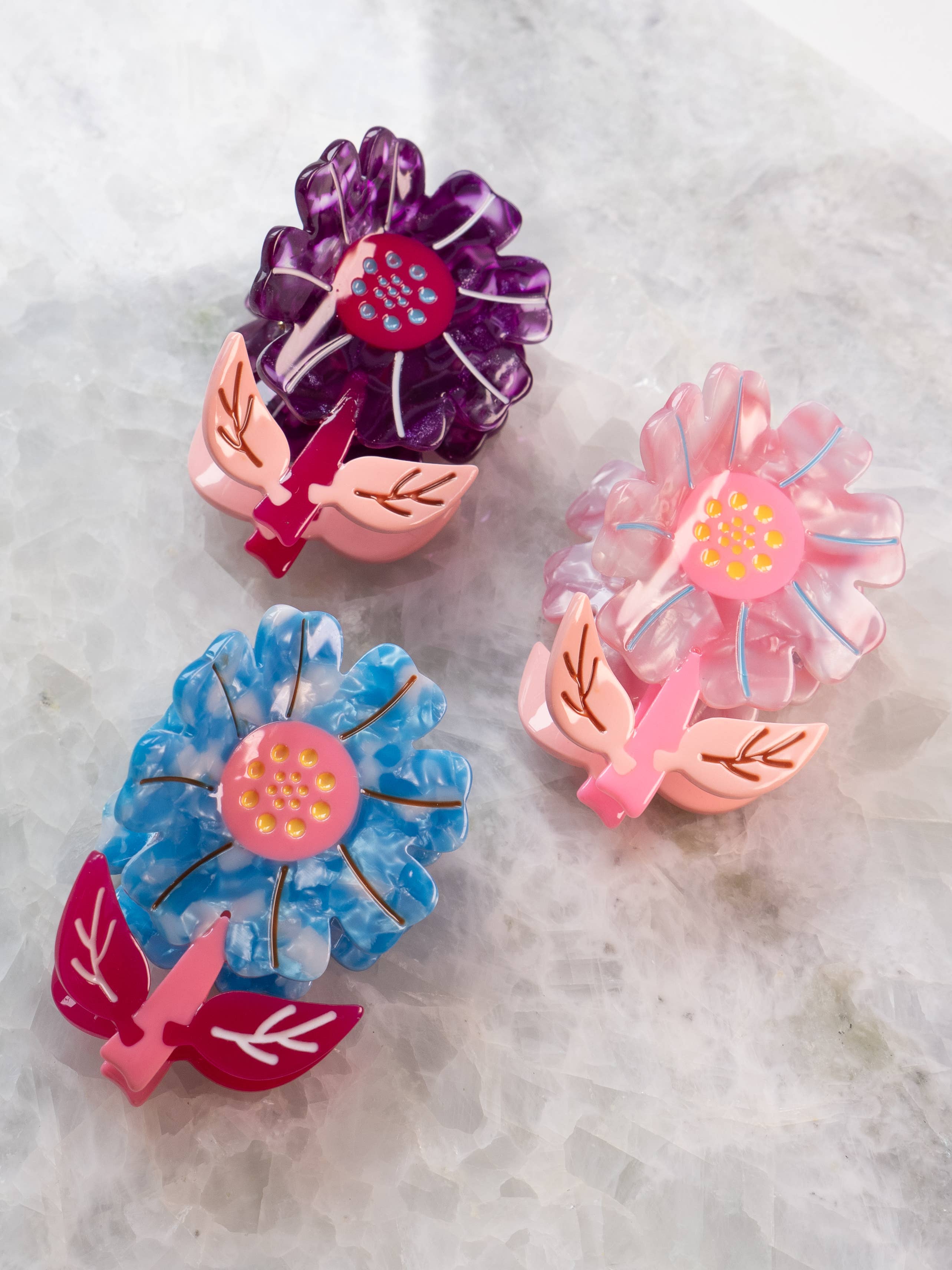 Haven - ๐ธ Stemmed Flowers Hair Clip