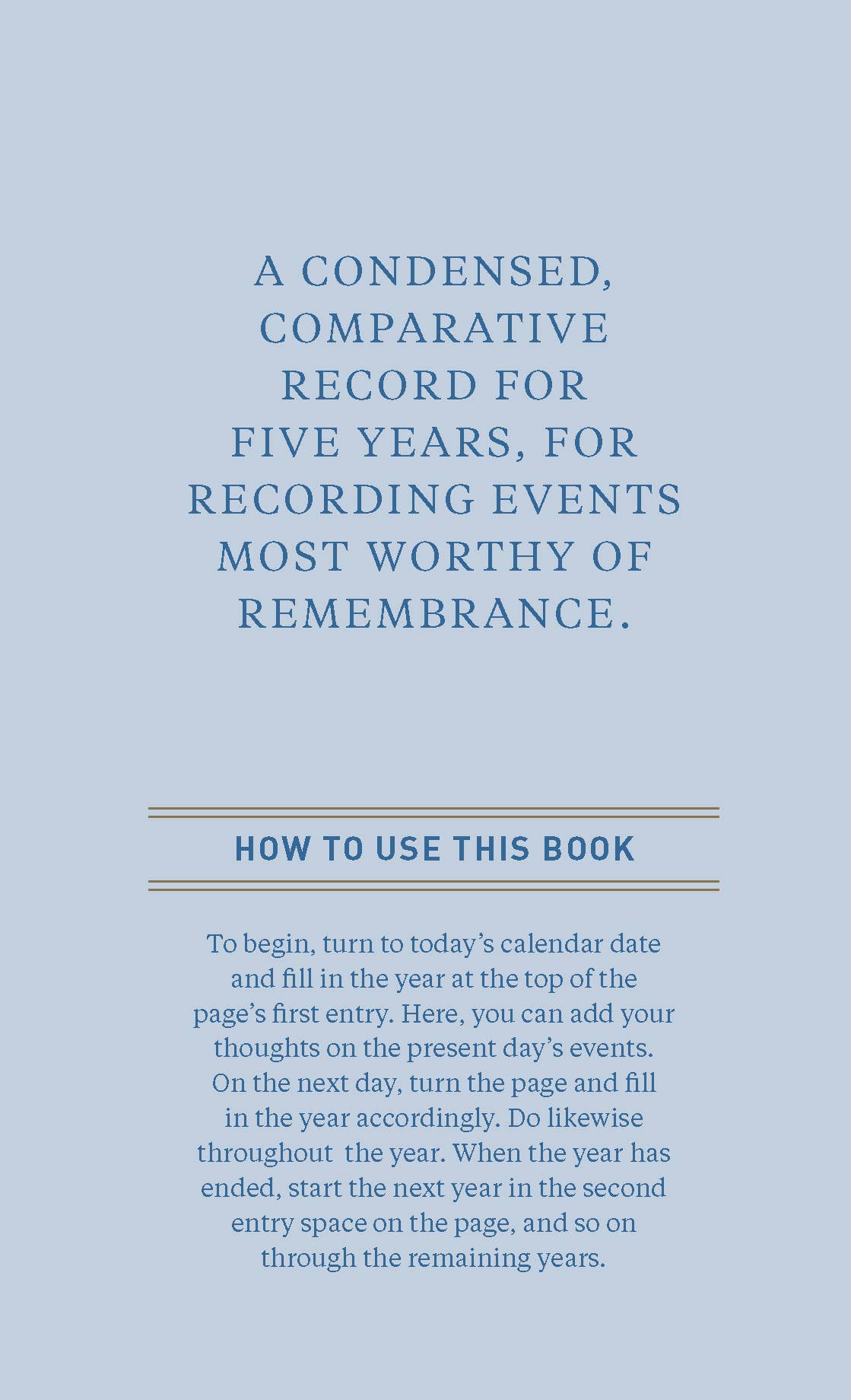 Chronicle Books - Denim One Line A Day