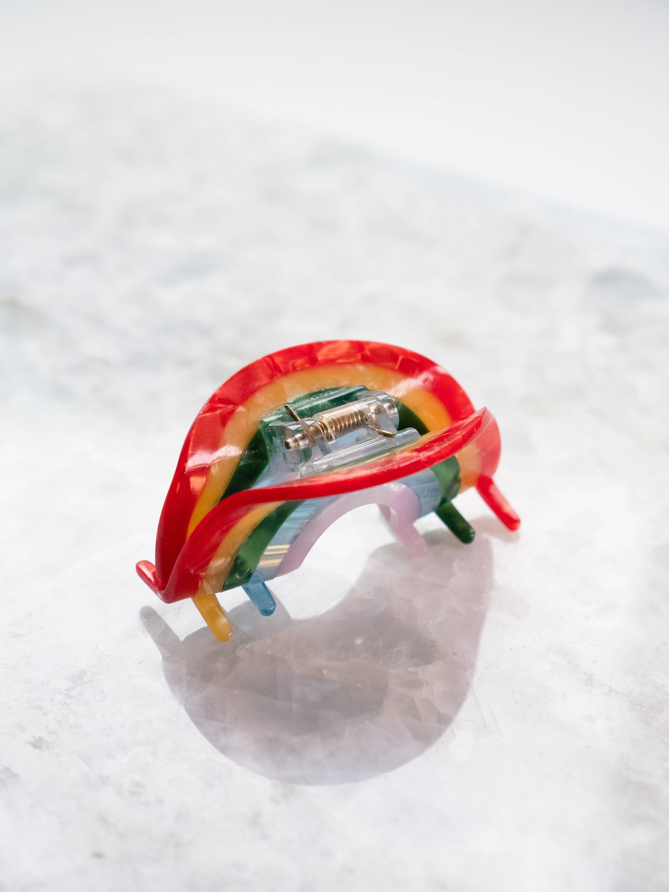 Haven - Eco Friendly Rainbow Hair Clip, Medium