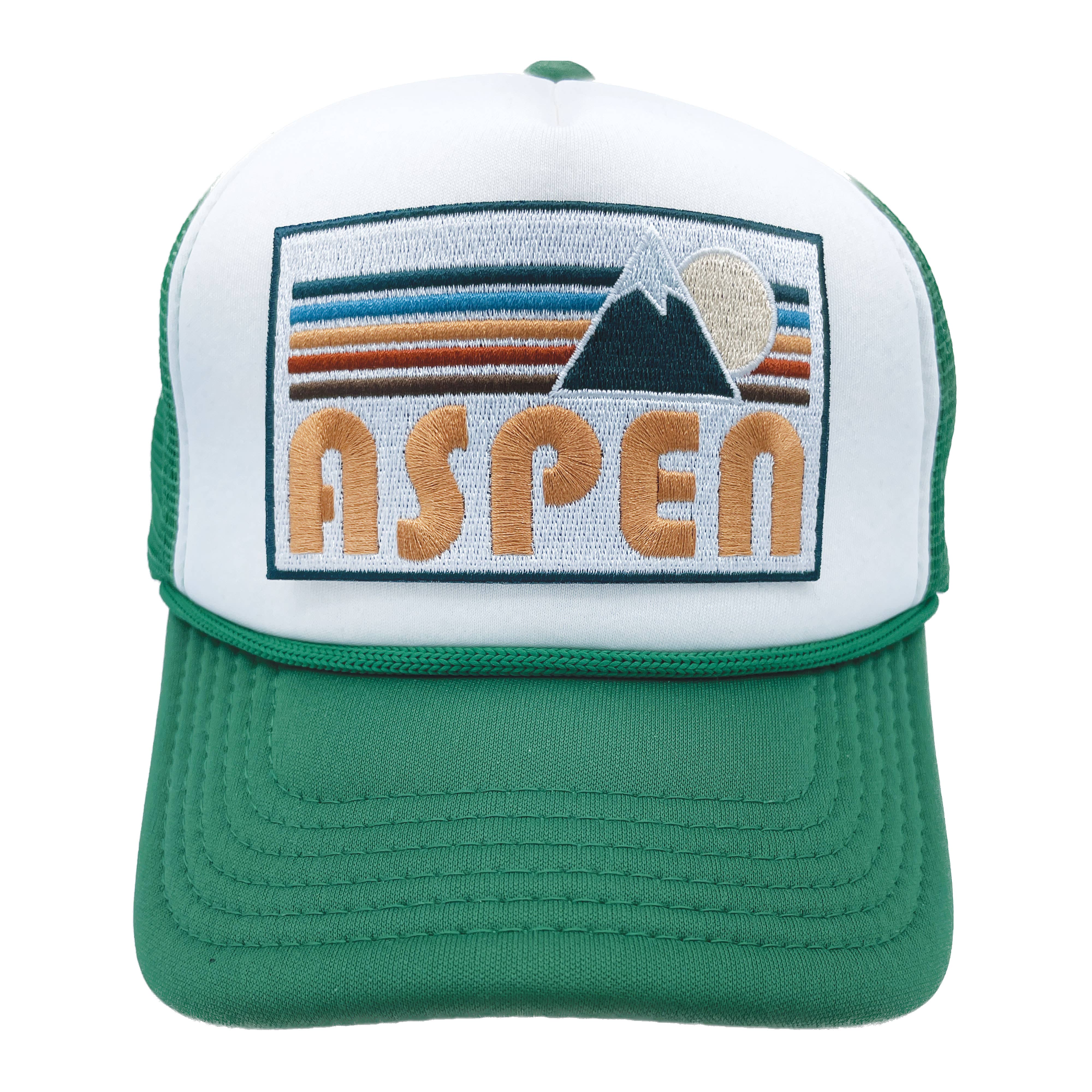Hey Mountains - Kids Aspen, Colorado Trucker Hat