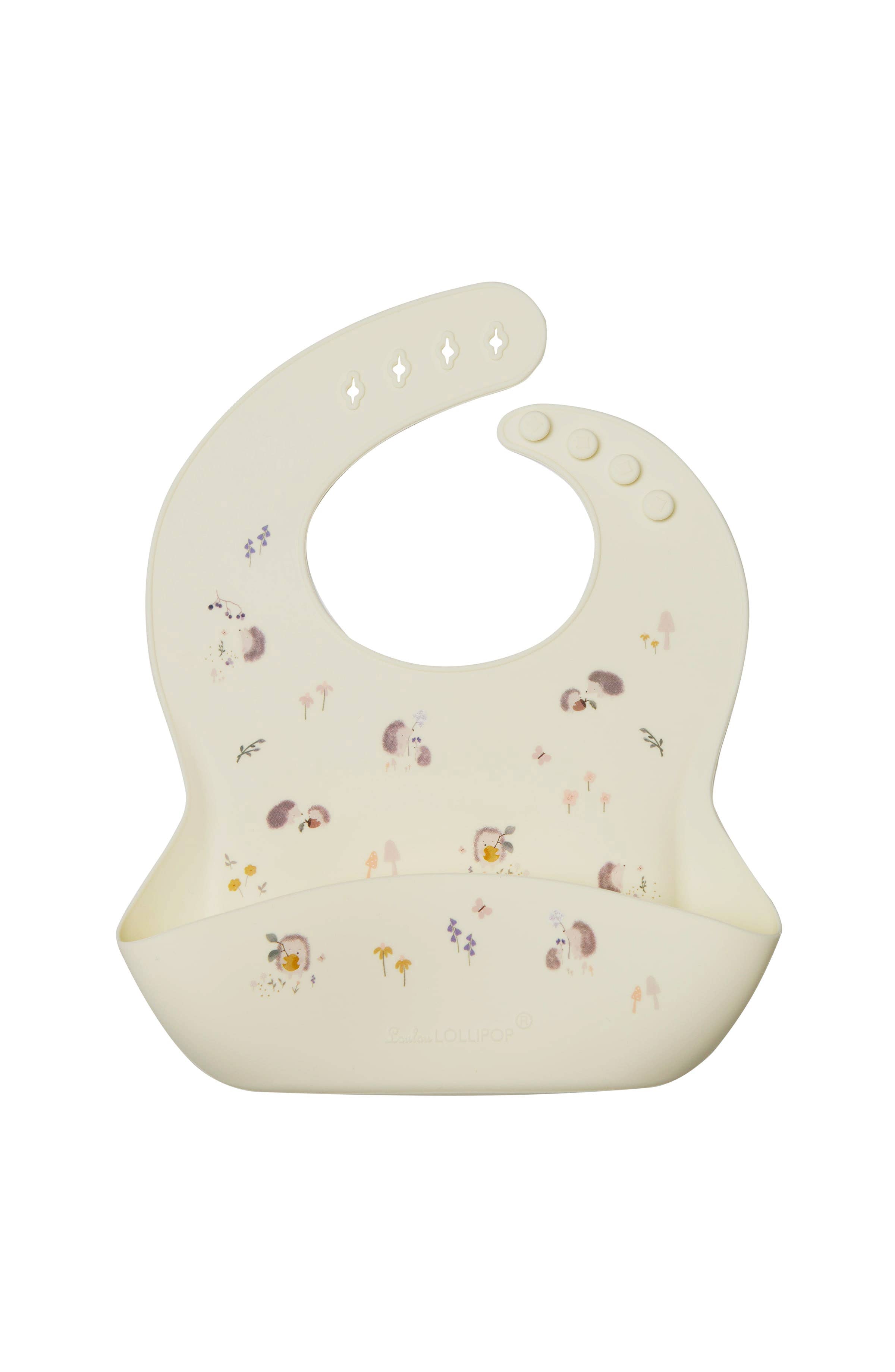 Loulou Lollipop - Silicone Bib Printed