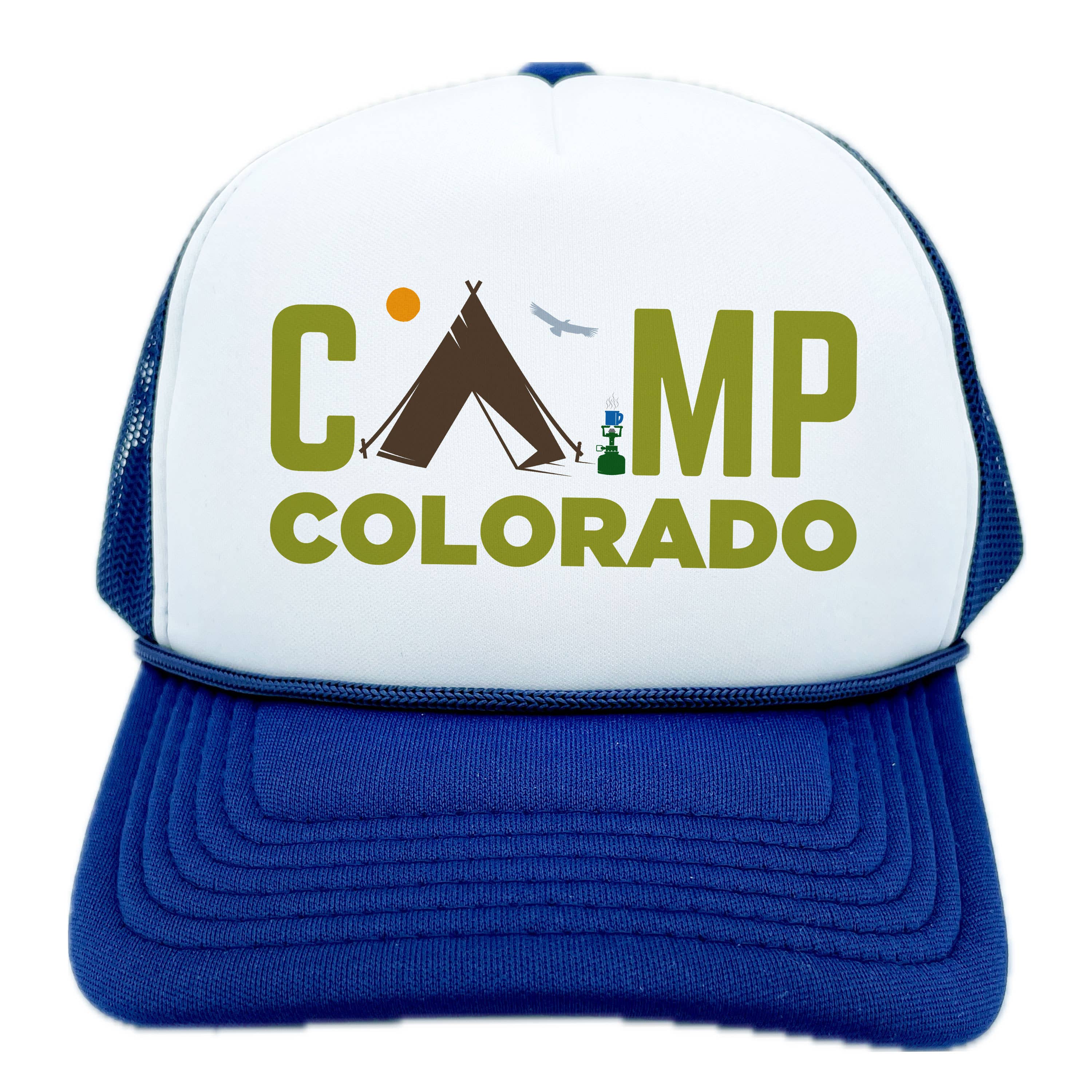 Hey Mountains - Kids' Colorado Hat Camping