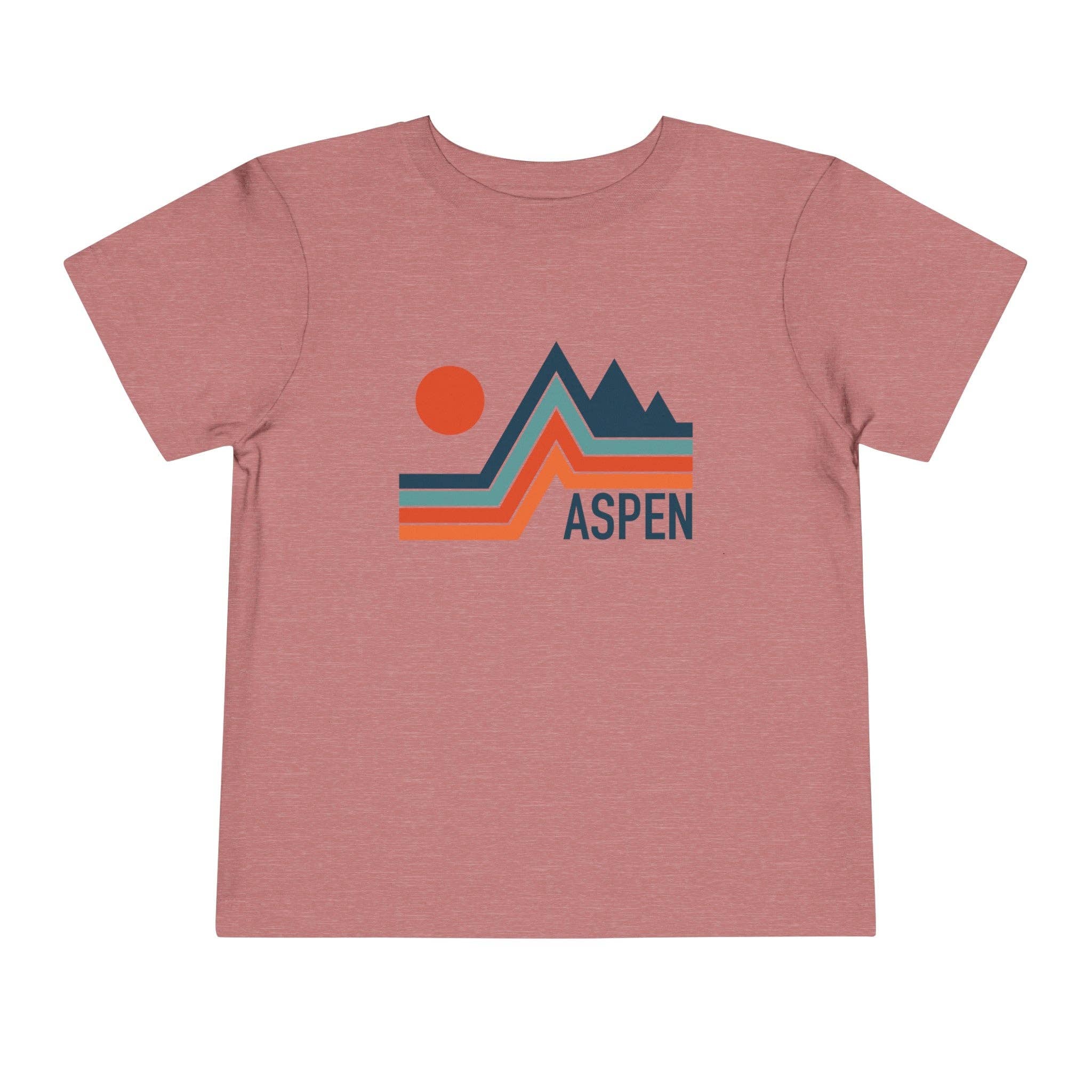 Hey Mountains - Aspen, Colorado Toddler T-Shirt - Retro Graphic Tee