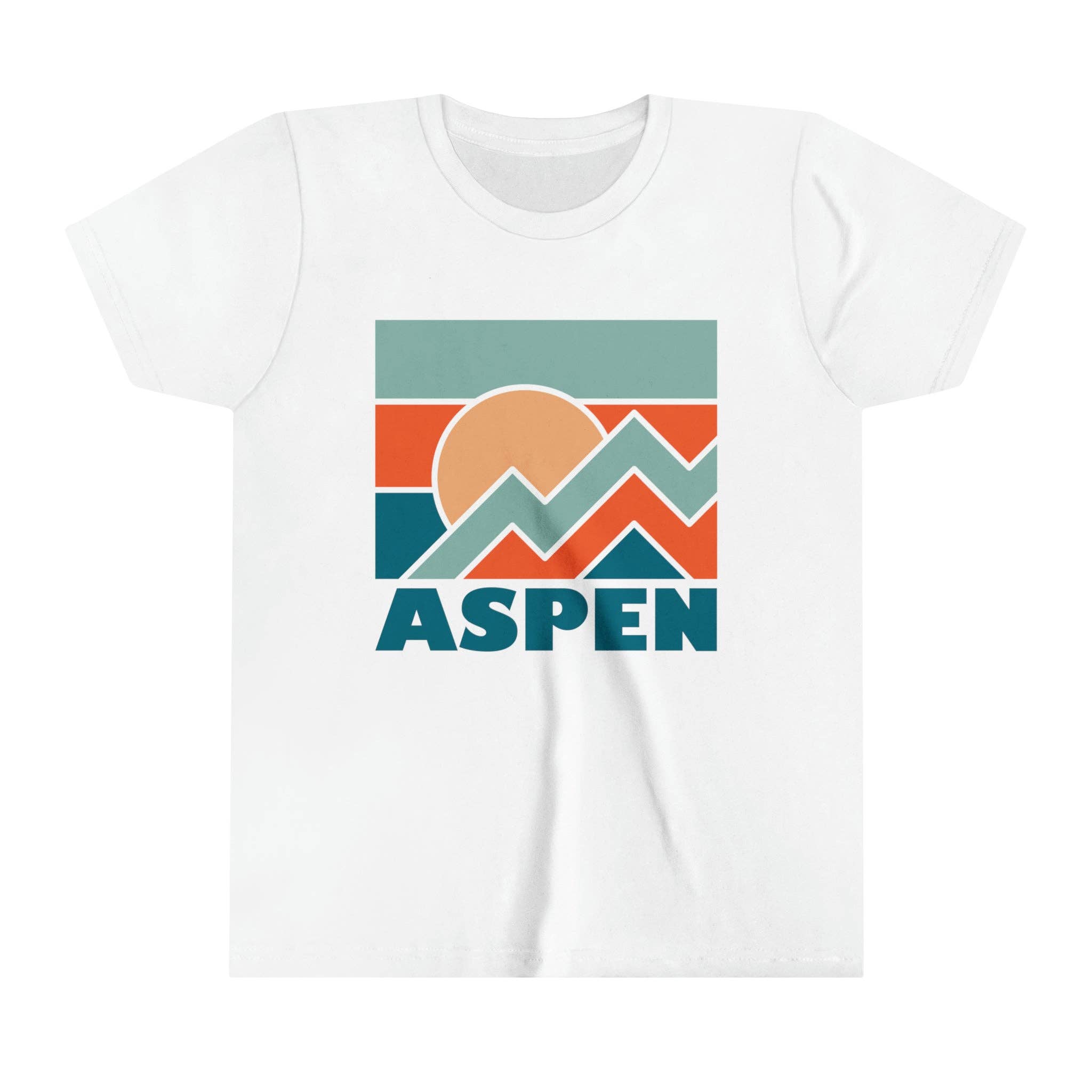 Hey Mountains - Aspen, Colorado Youth T-Shirt - Kids Aspen Shirt