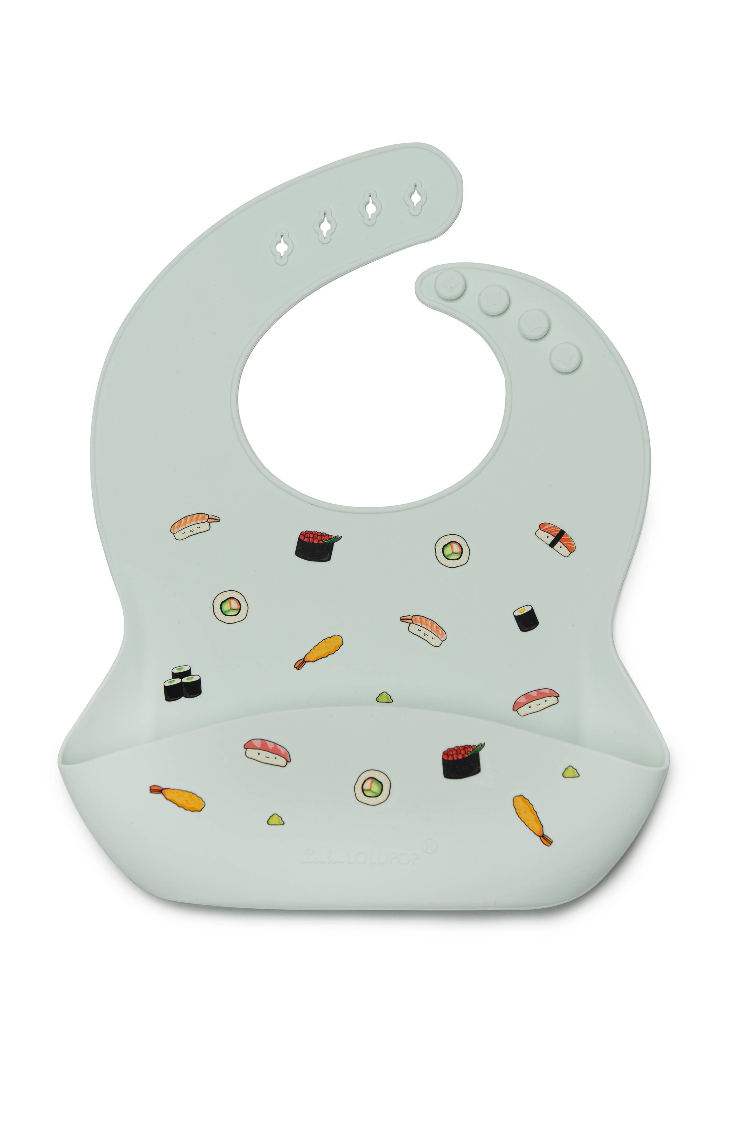 Loulou Lollipop - Silicone Bib Printed