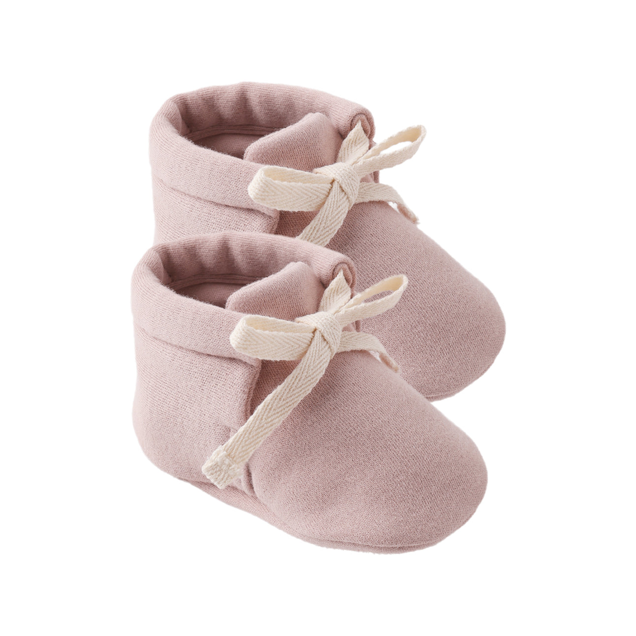 Baby Booties Mauve
