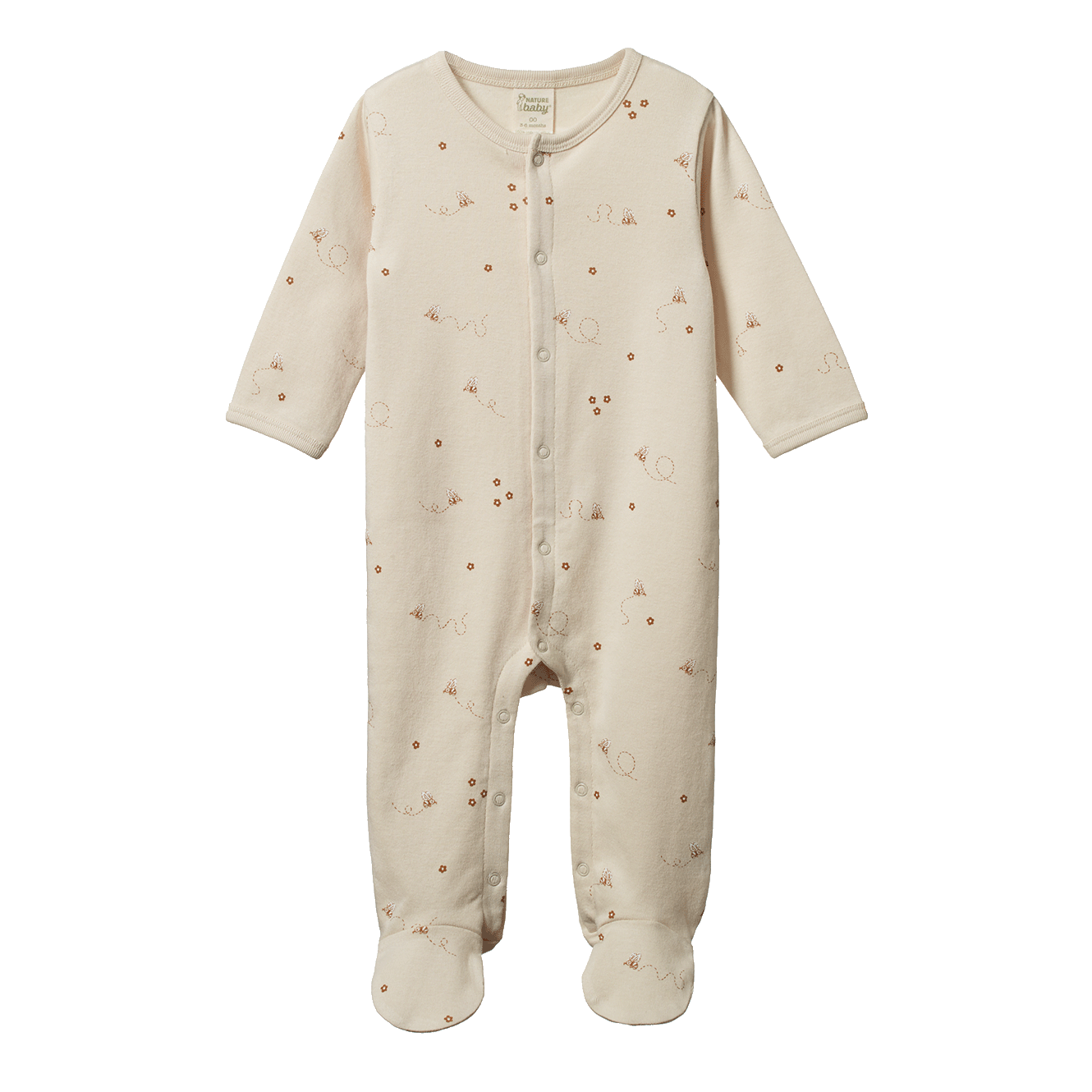 Stretch and Grow Suite Bumble Bee Print