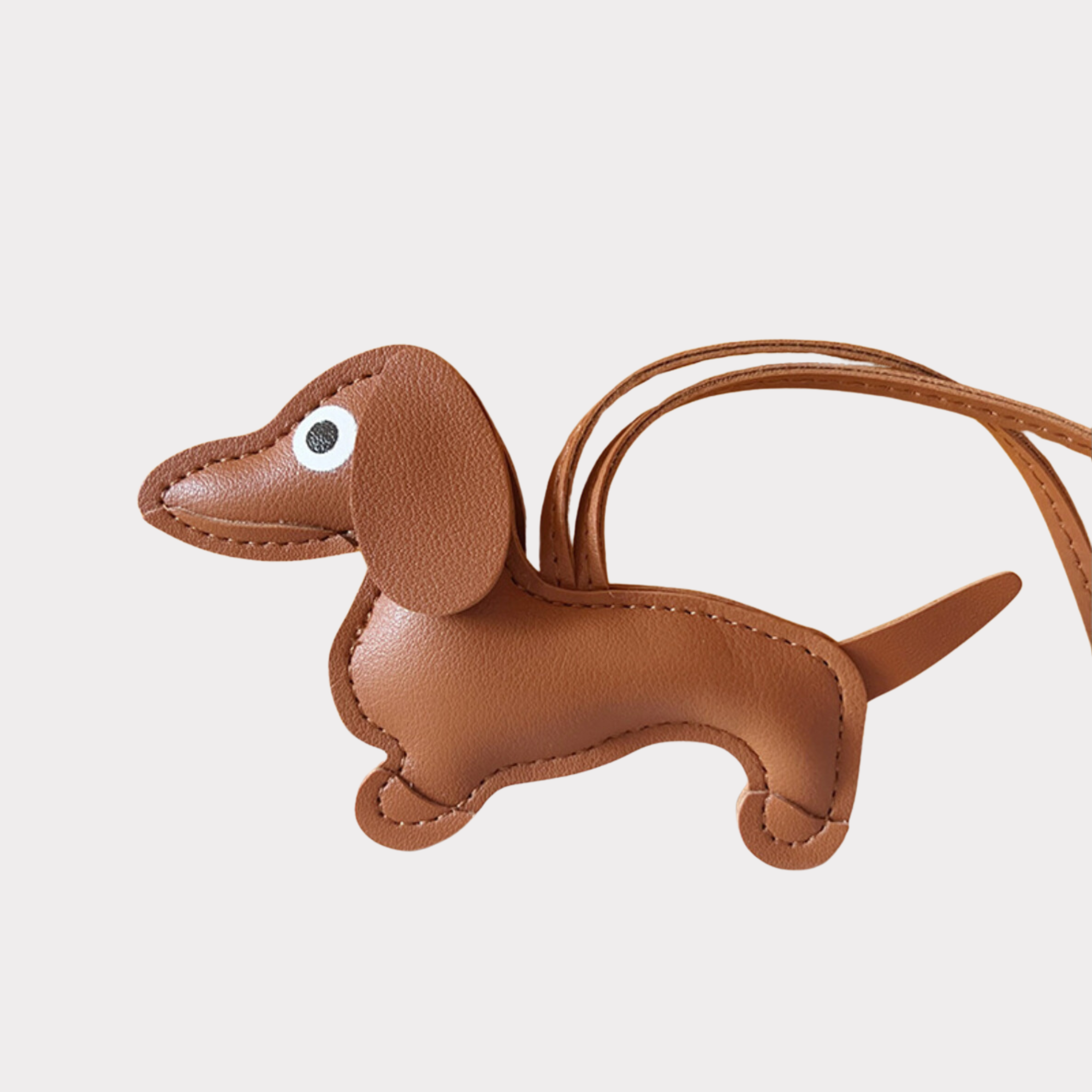 DrifWoo - Dachshund Leather Bag Charm – Adorable Dog Charm for Bags