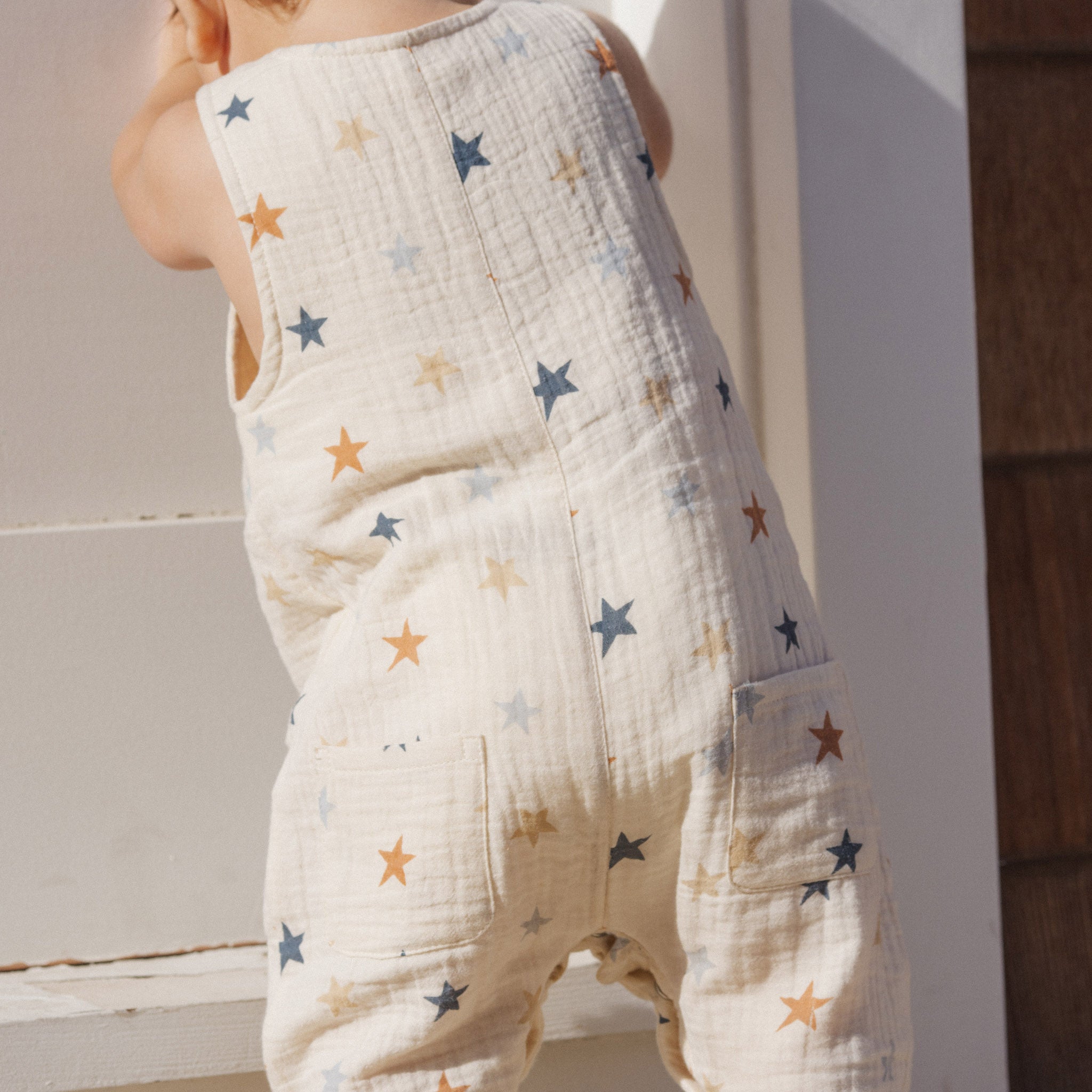 Button Jumpsuit Stars