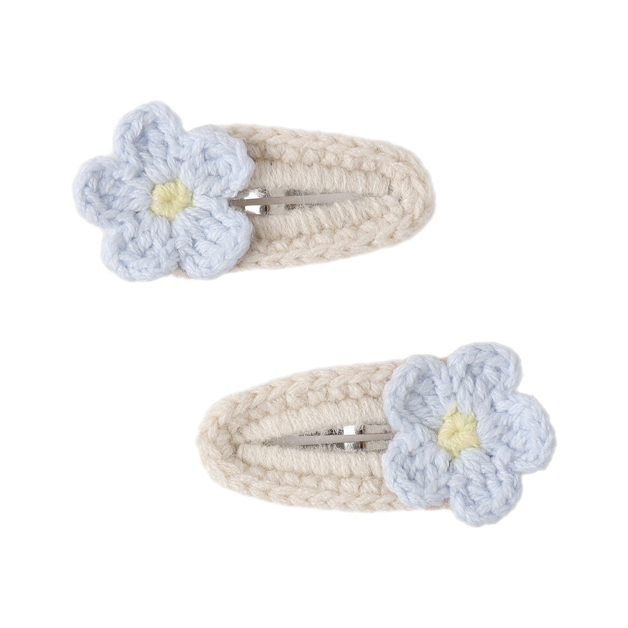 Crochet Clip Set Natural