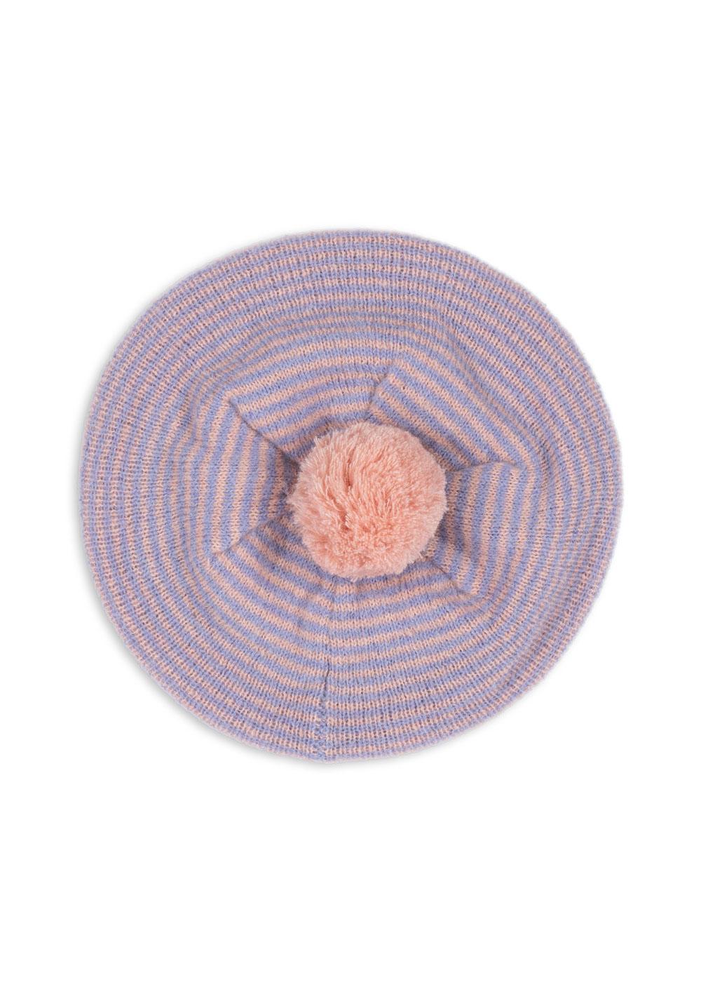 Berle Knit Beret Purple/Pink