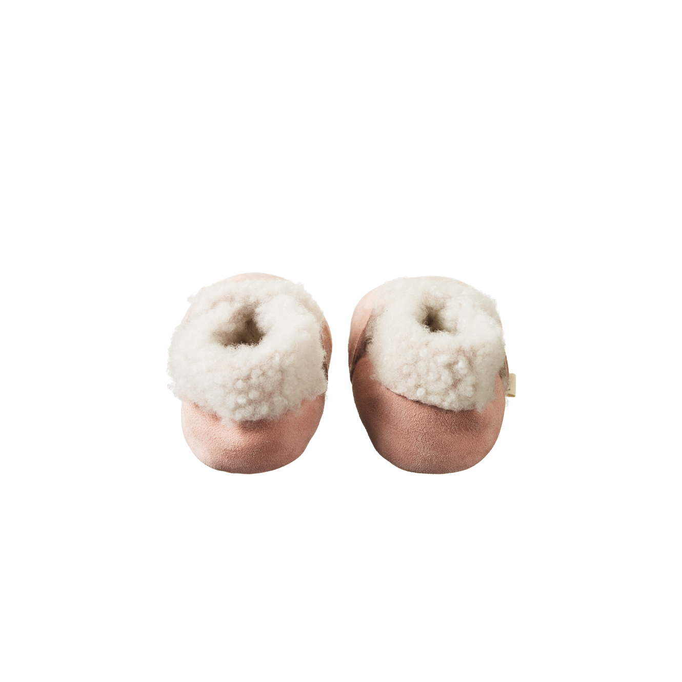 Lambskin Booties Rose Bud