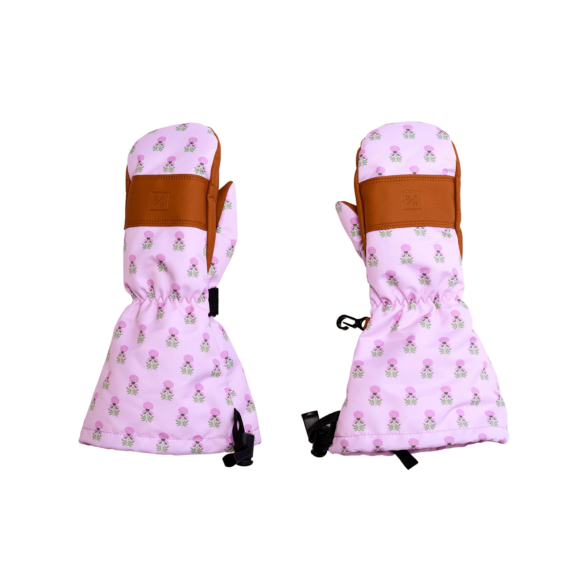 Pink Marigold Mittens
