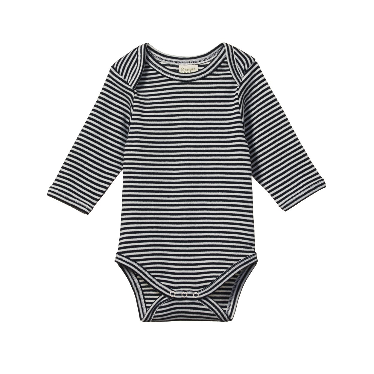 Long SleeveBody Suit Navy Stripe